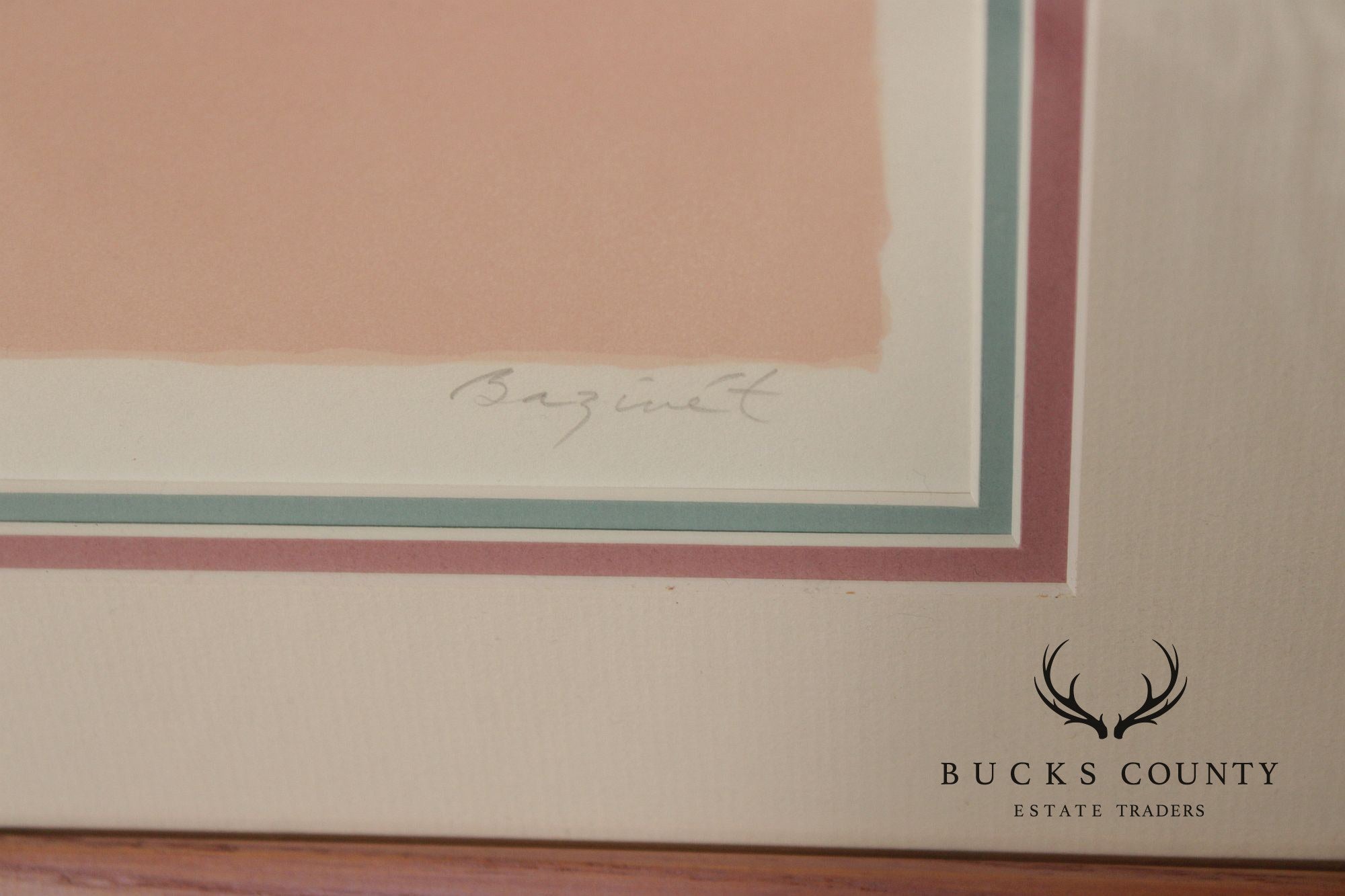 Jane Bazinet Framed Serigraph Print, 'Misty Road'