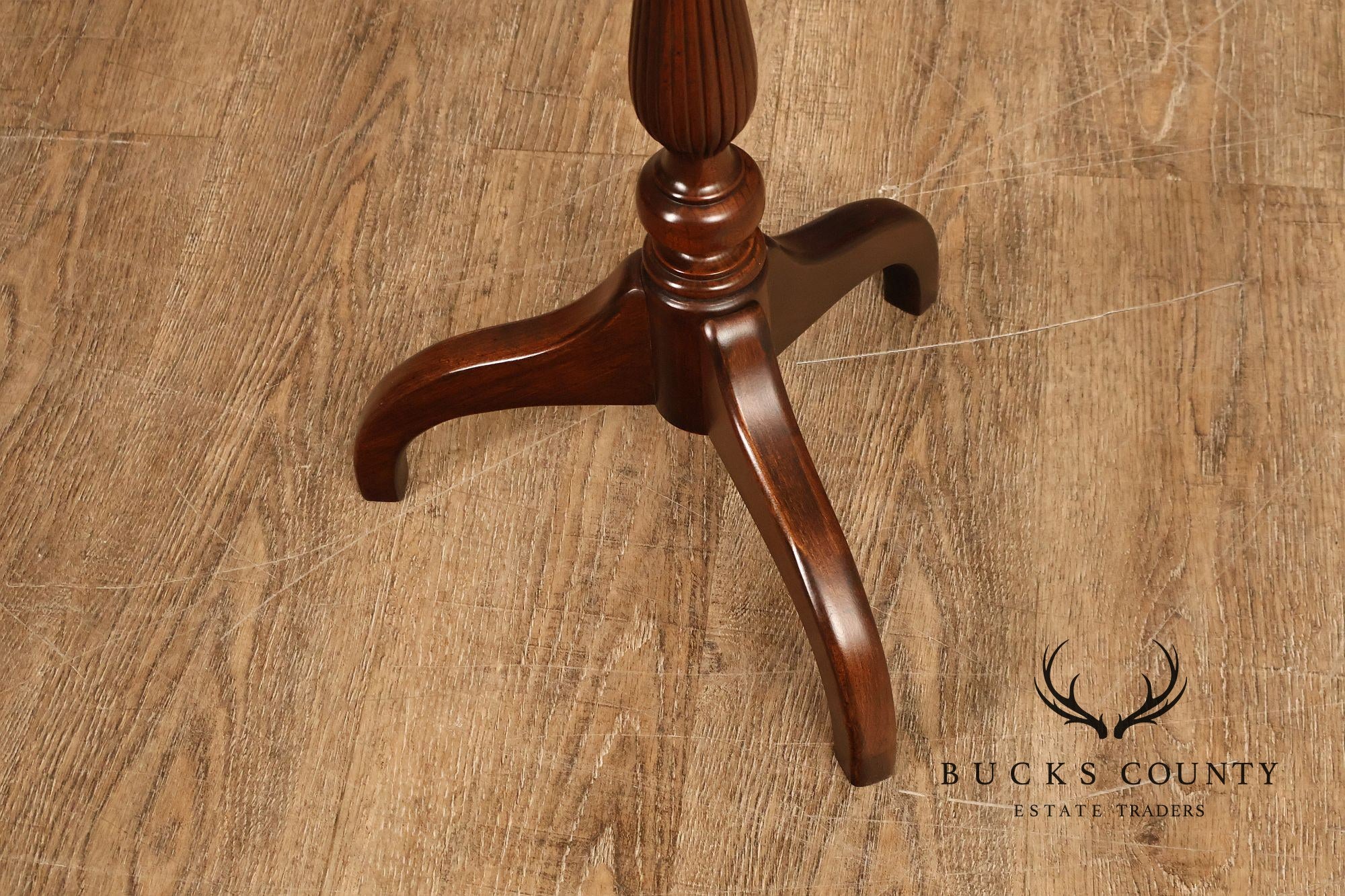 Ethan Allen Georgian Court Cherry Hexagon Side Table