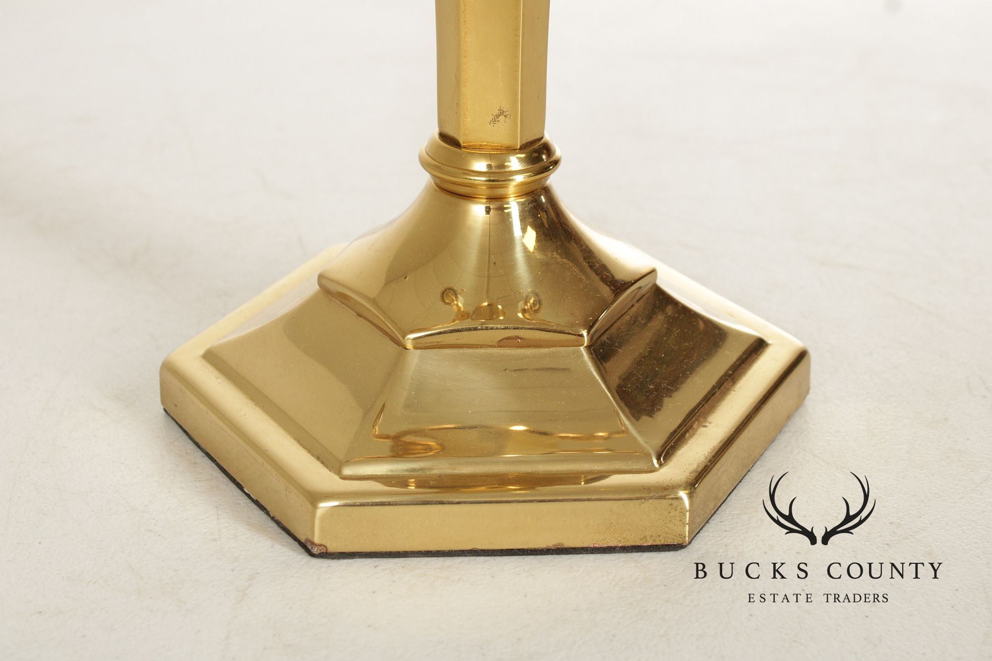 Traditional Brass Bouillotte Desk Lamp