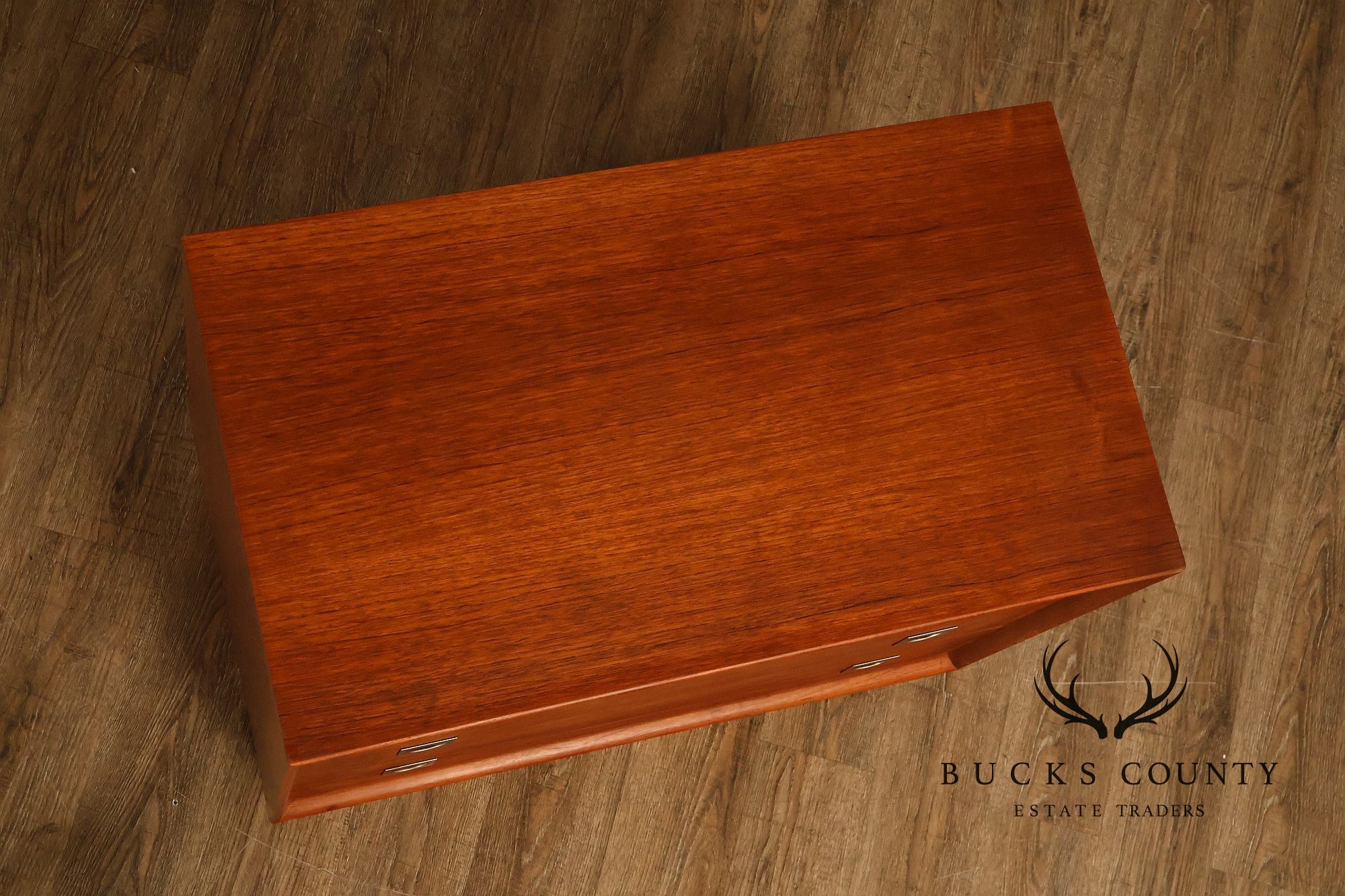 Mid Century Modern Teak Three Drawer Dresser