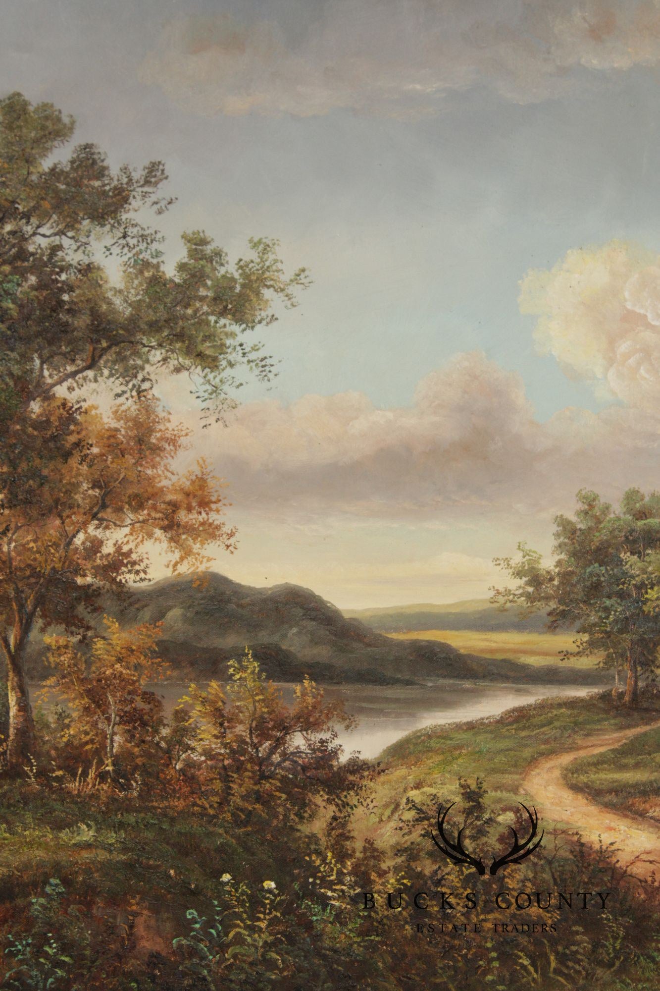 Artist Signed Continental School Landscape Painting
