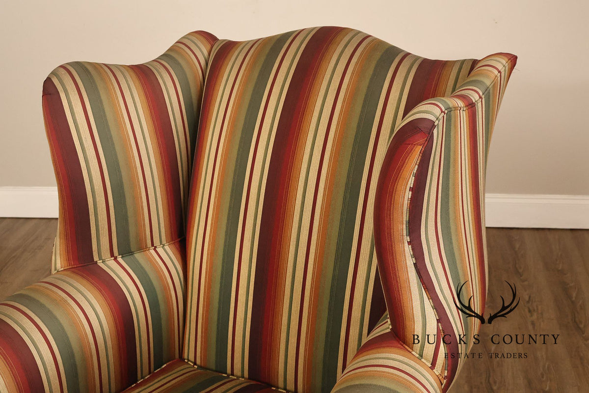 Henredon Historic Natchez Collection Oversized Wing Chair