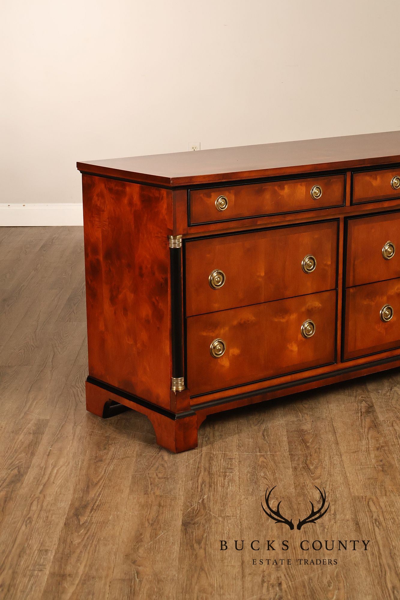 Century Furniture Biedermeier Style Triple Chest