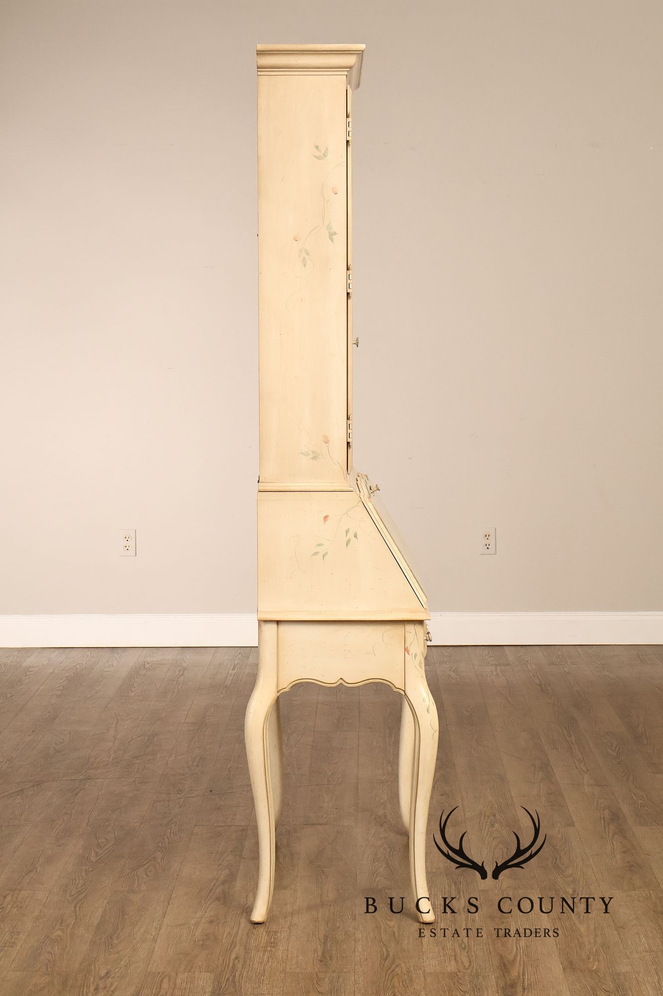 Ethan Allen Country French Painted Secretary Desk