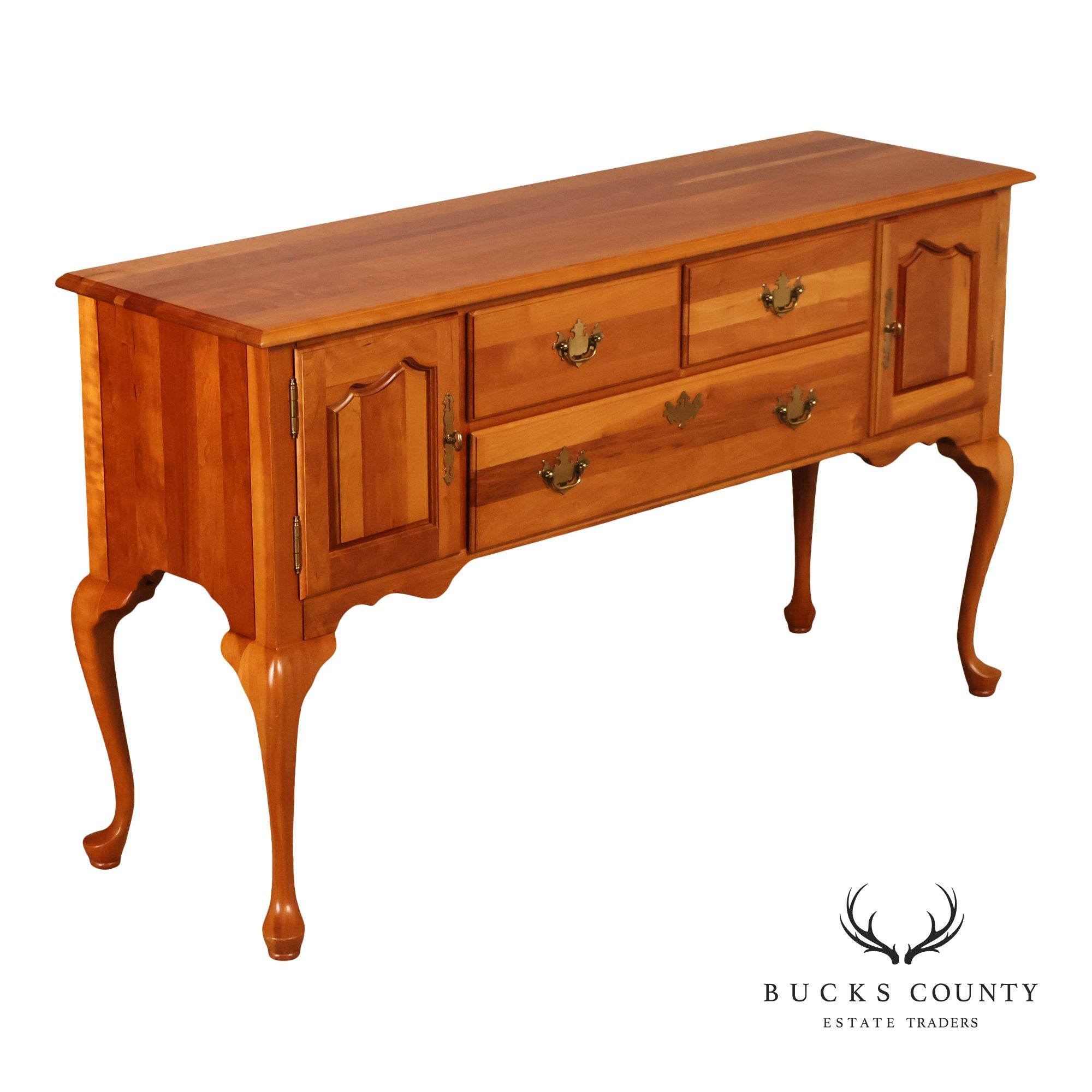 Nathan Hale Natural Finish Solid Cherry Sideboard