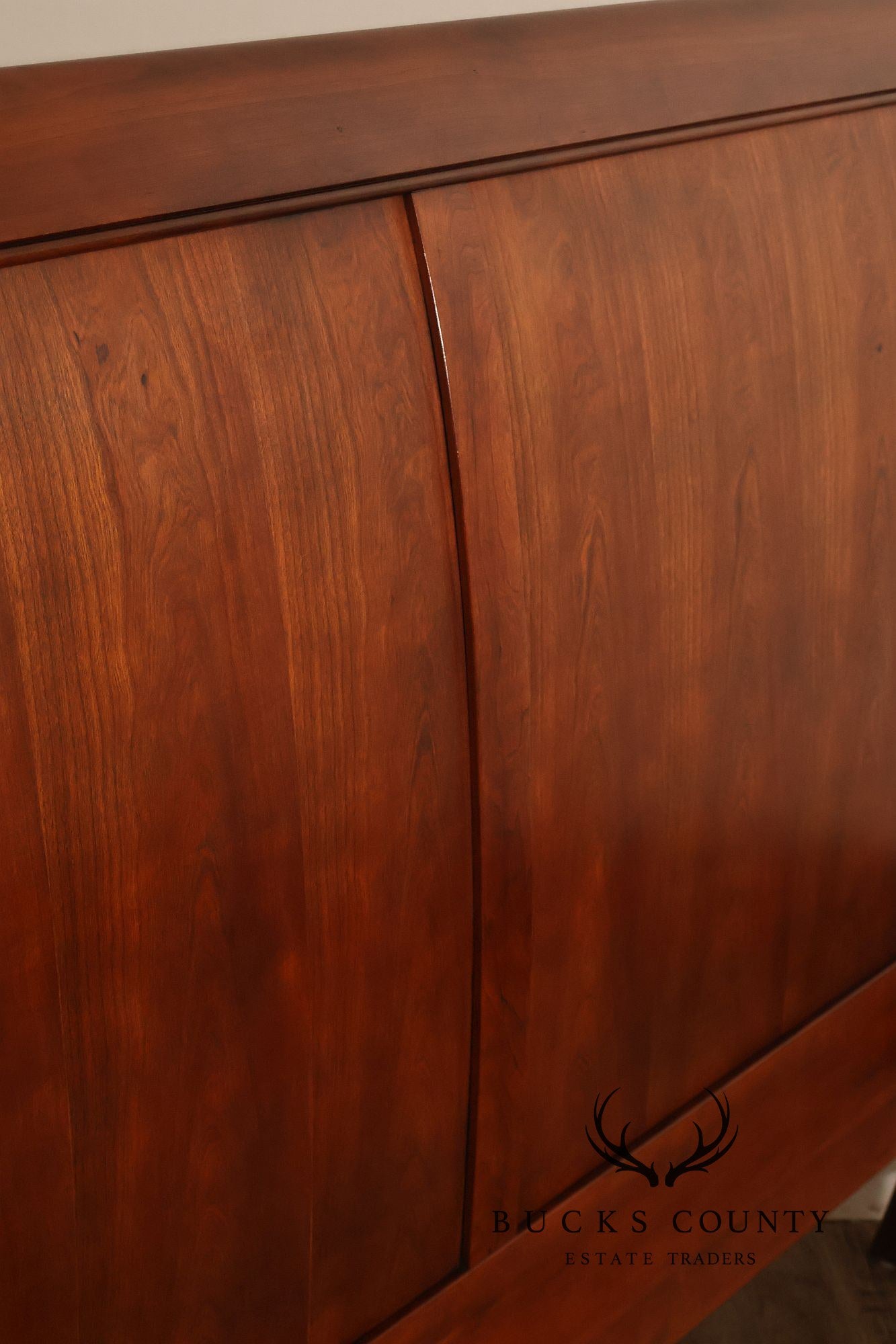 Stickley Cherry Sleigh Queen Bed