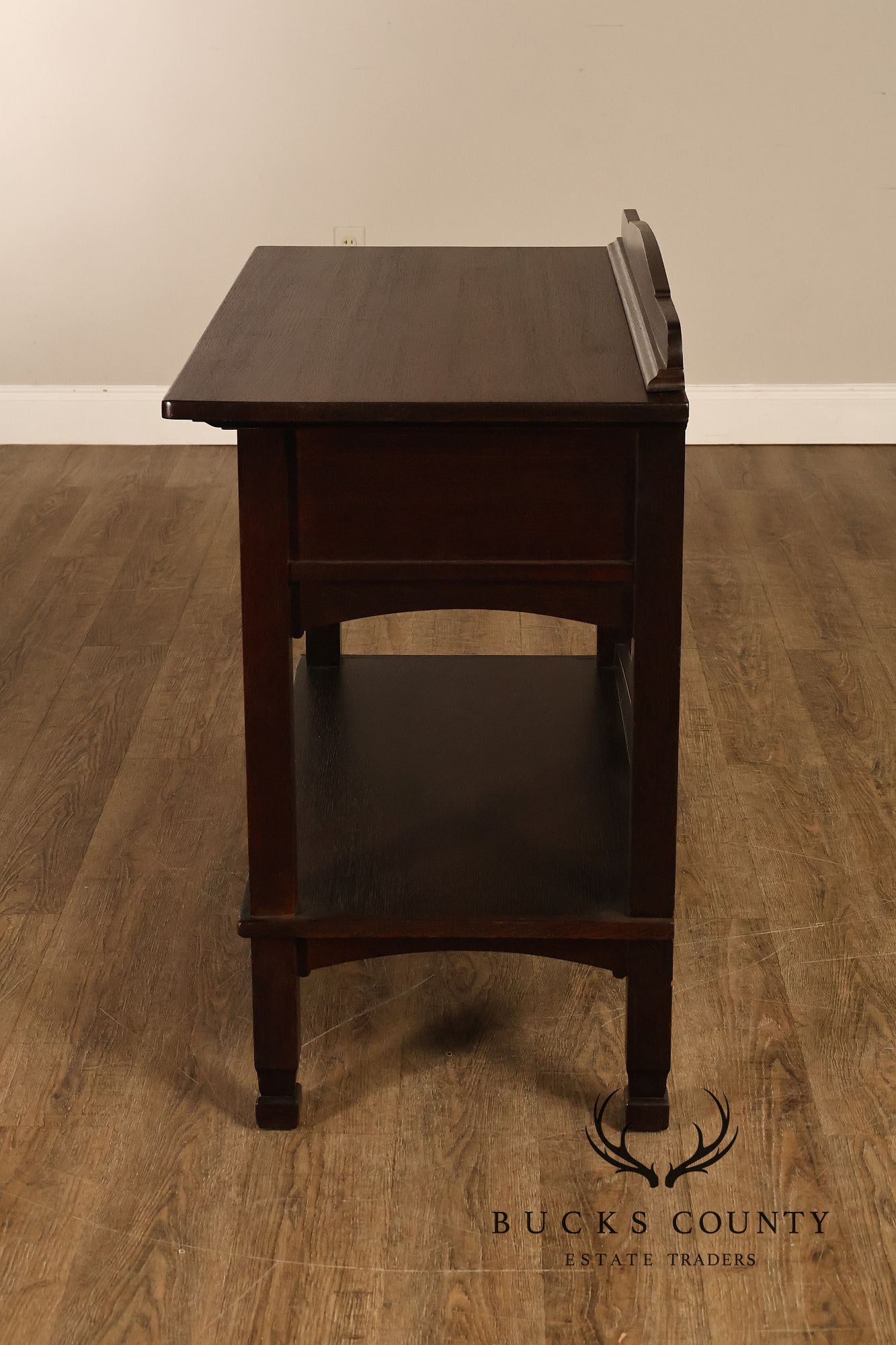 Antique Mission Oak Server Sideboard