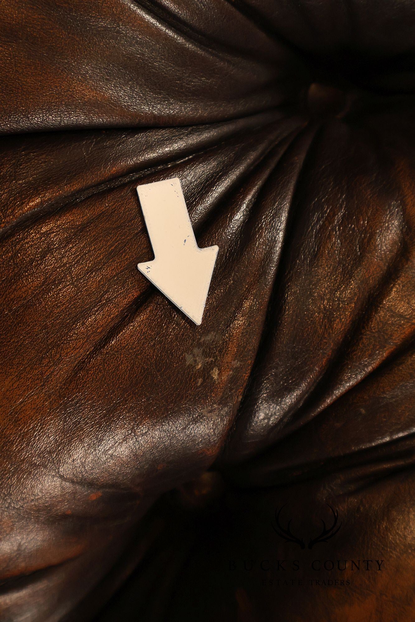 Hancock & Moore Leather Chesterfield Sofa