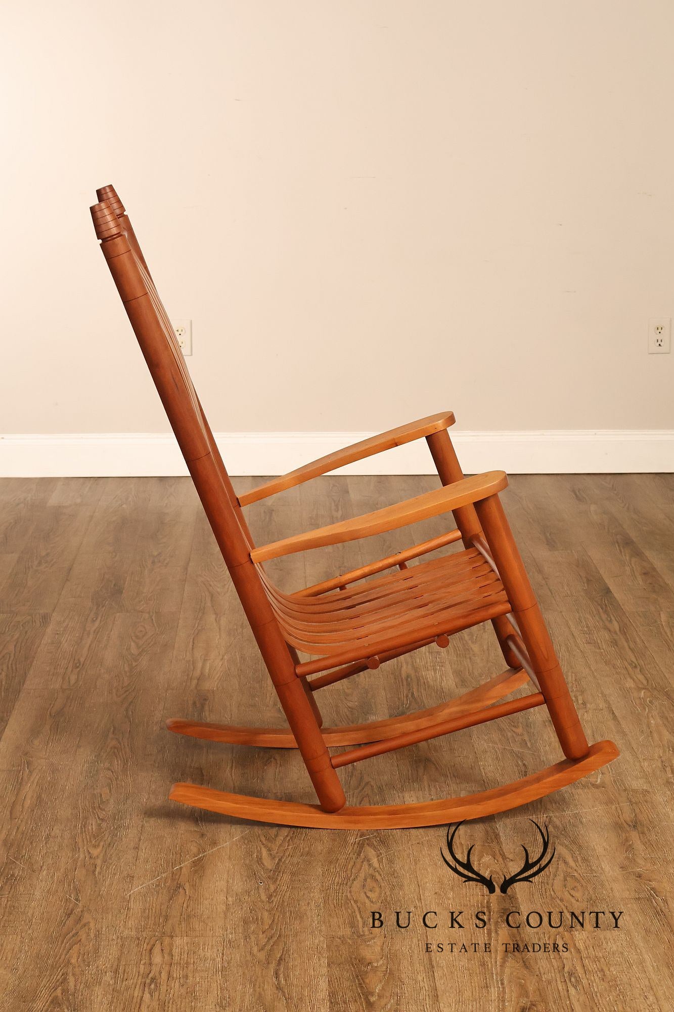 Douglas Starry Hand Crafted Shaker Style Cherry Rocker