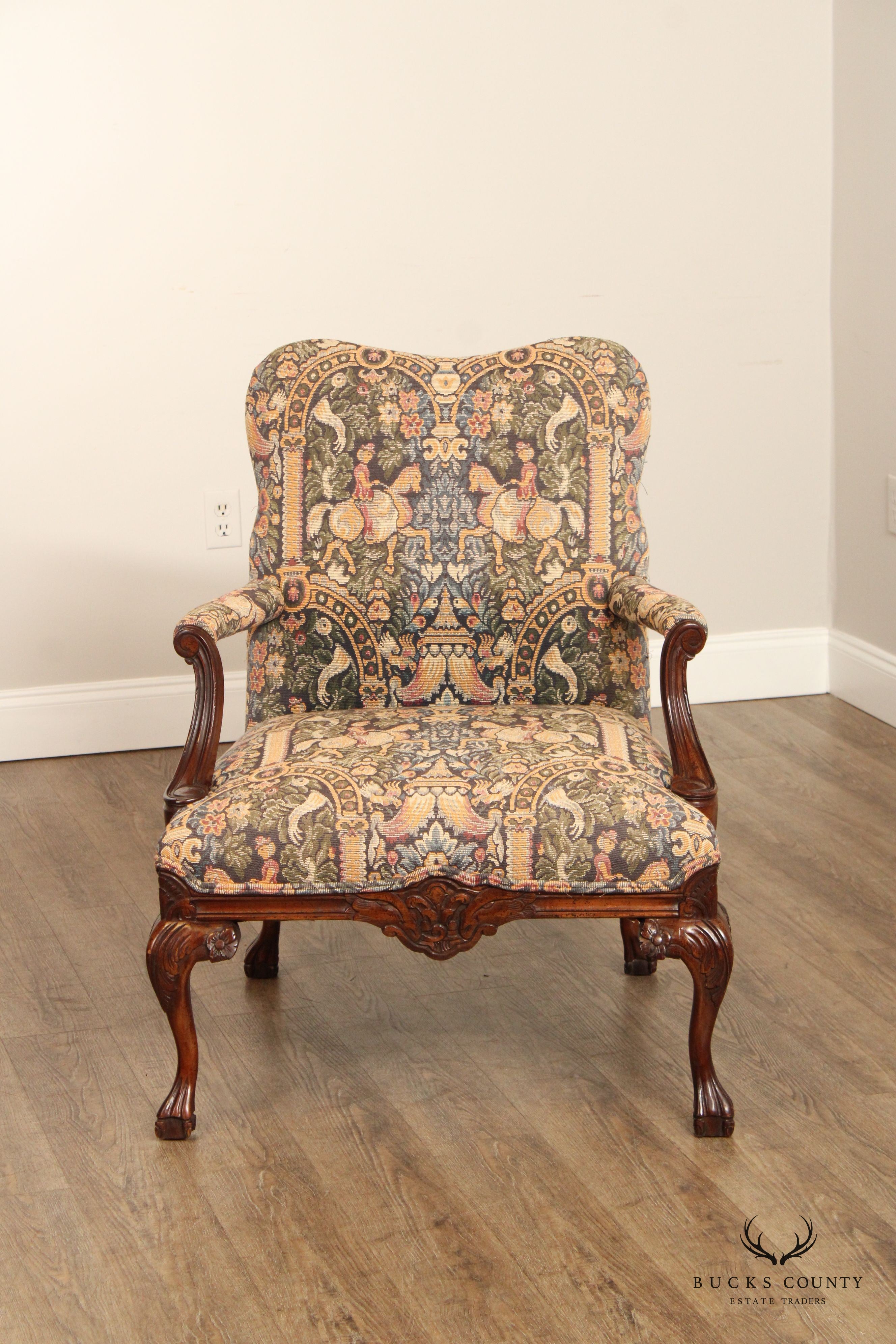 Woodmark Originals Georgian Style Mahogany Armchair