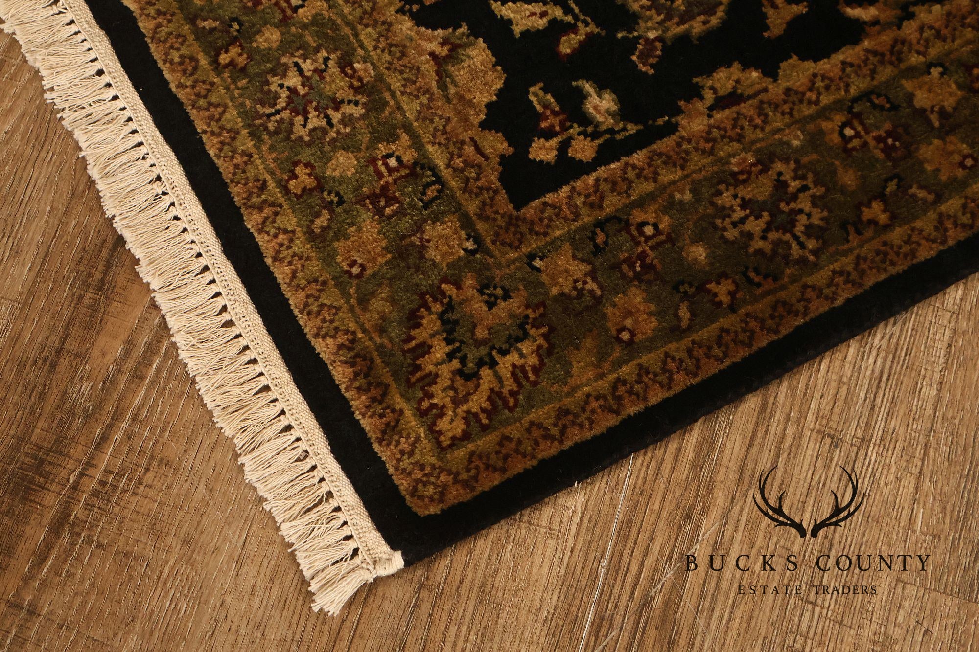 Hand Knotted Traditional Wool Floral Runner Rug