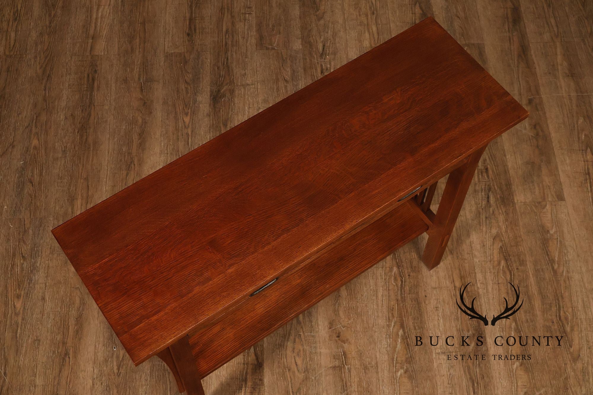 Stickley Mission Collection Oak Console Table