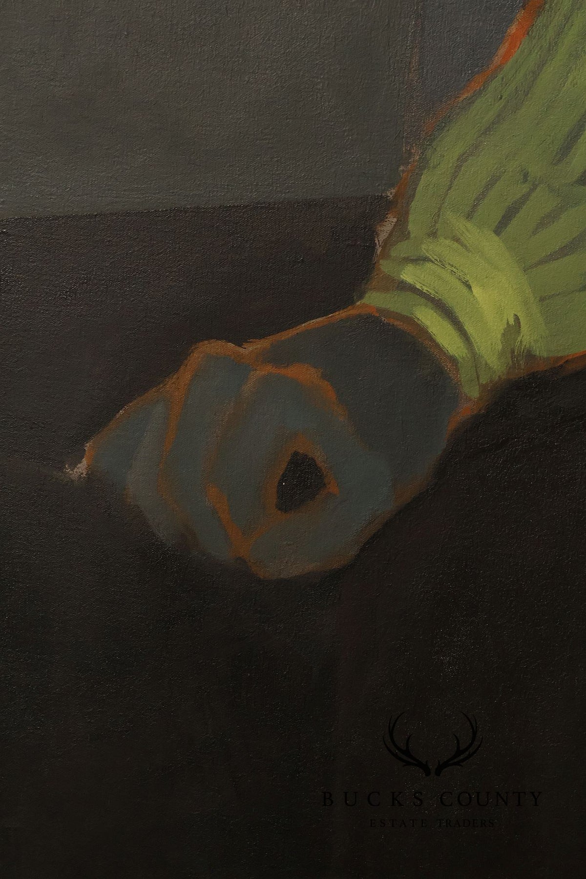 Anne Cooper Dobbins Oil Painting, 'Mr. Pfeiffer'