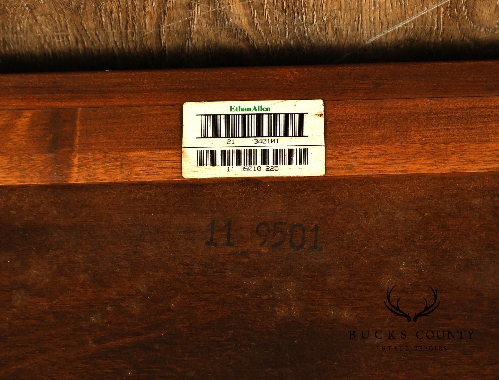 Ethan Allen Chippendale Style Georgian Court Cherry Sofa Table
