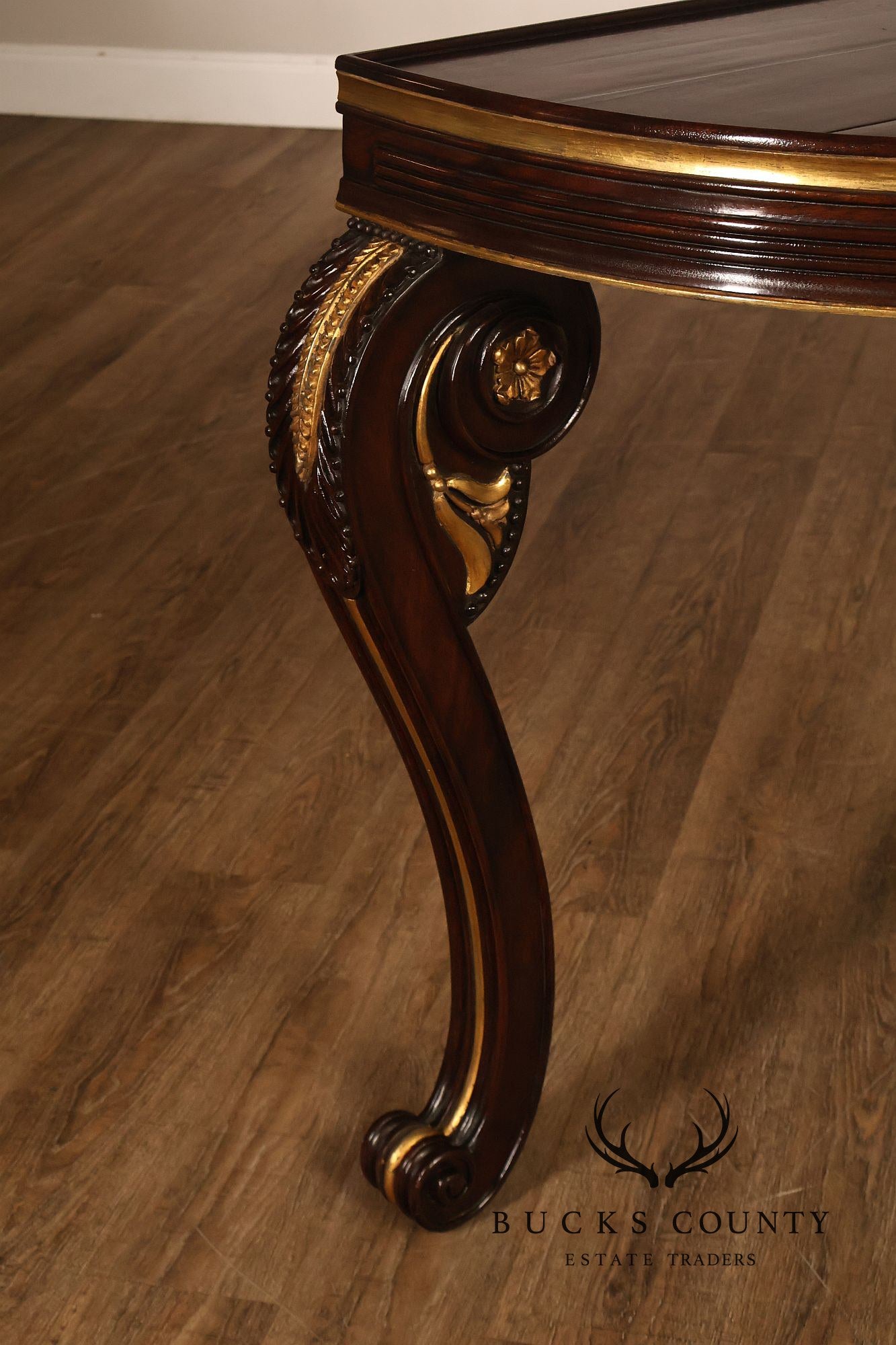 Dessin Fournir Chatsworth Mahogany & Giltwood Console Table