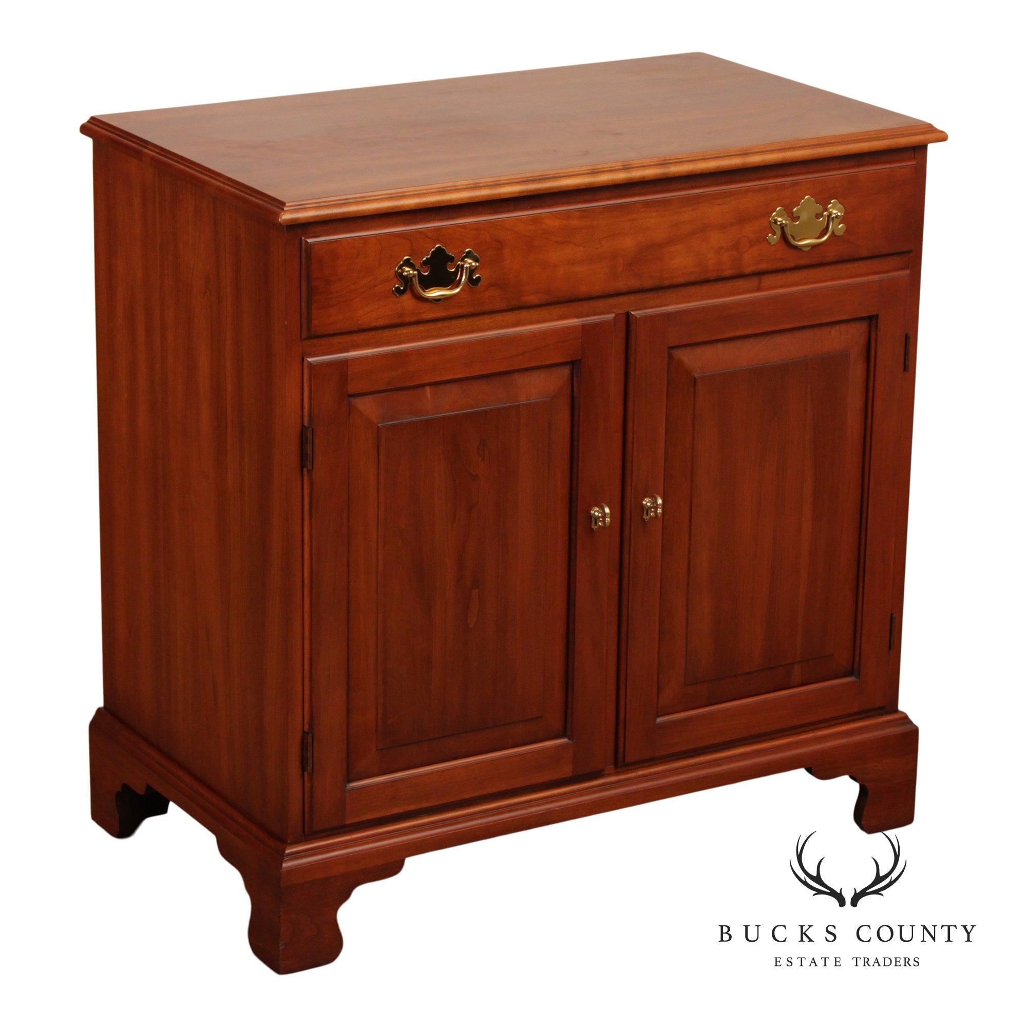 Henkel Harris Chippendale Style Cherry Server
