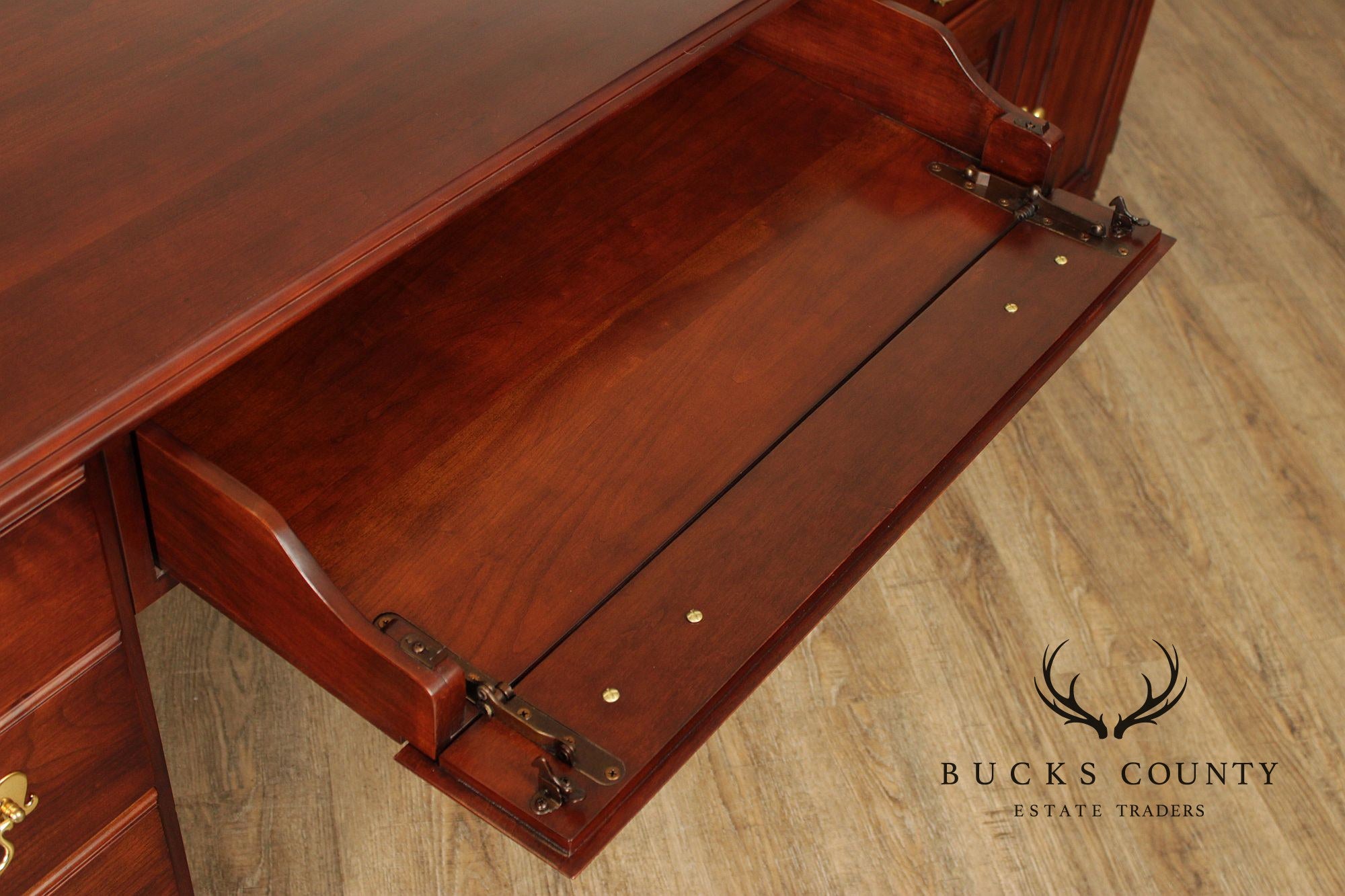 Statton Solid Cherry Executive Desk Credenza