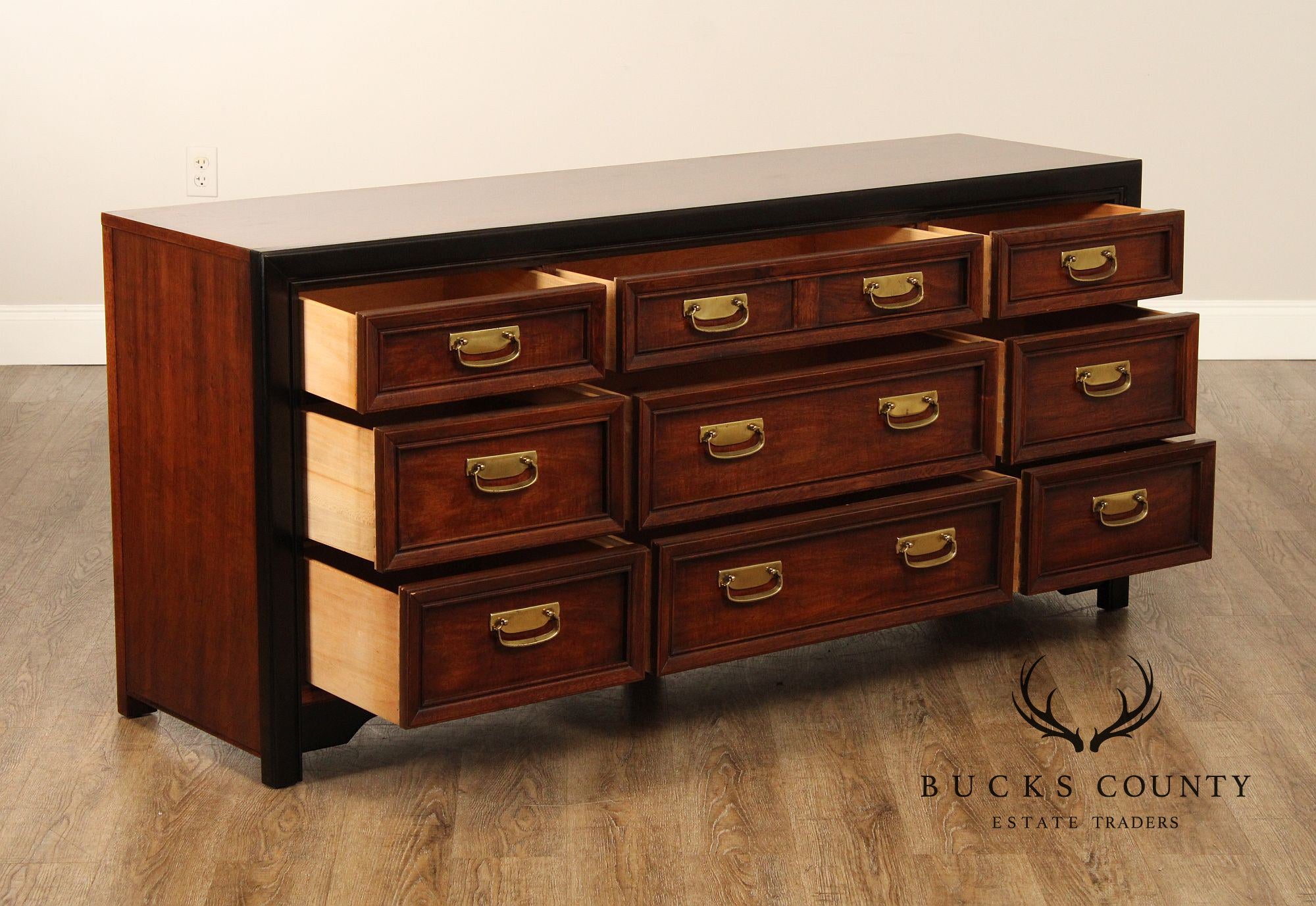 Thomasville Embassy Collection Asian Inspired Vintage Triple Dresser