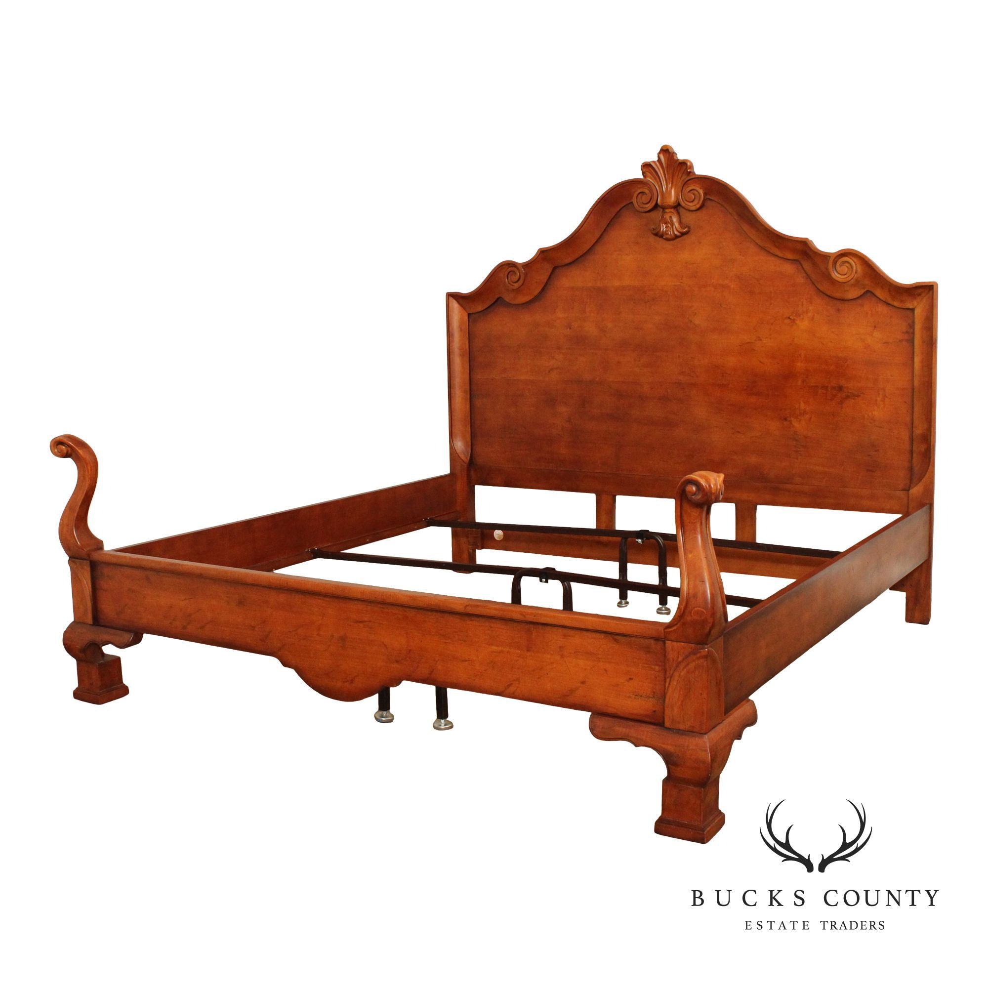 Century Furniture Italian Provincial Style King Size Bedframe