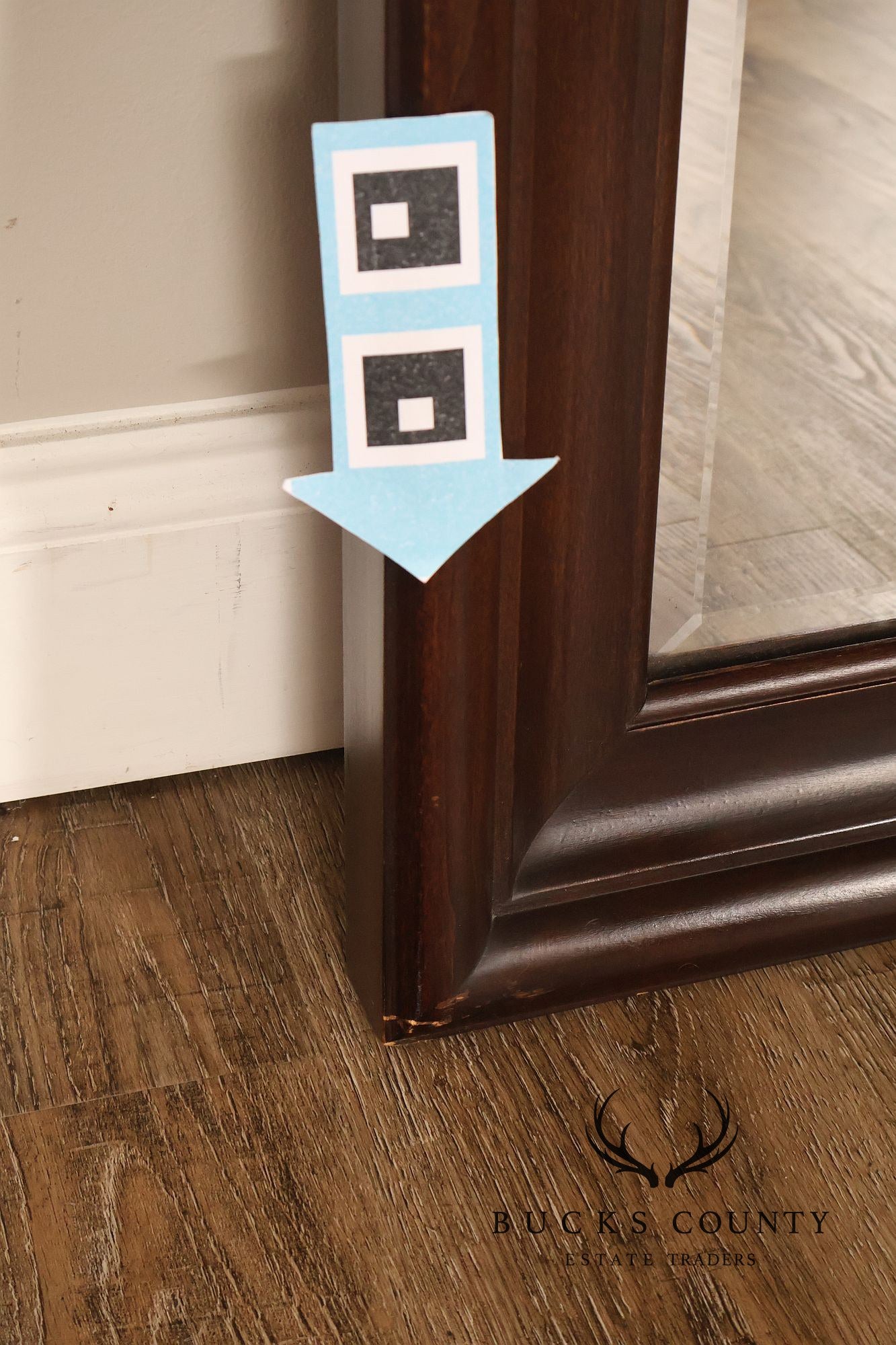 Broyhill Mahogany Framed Dresser Mirror
