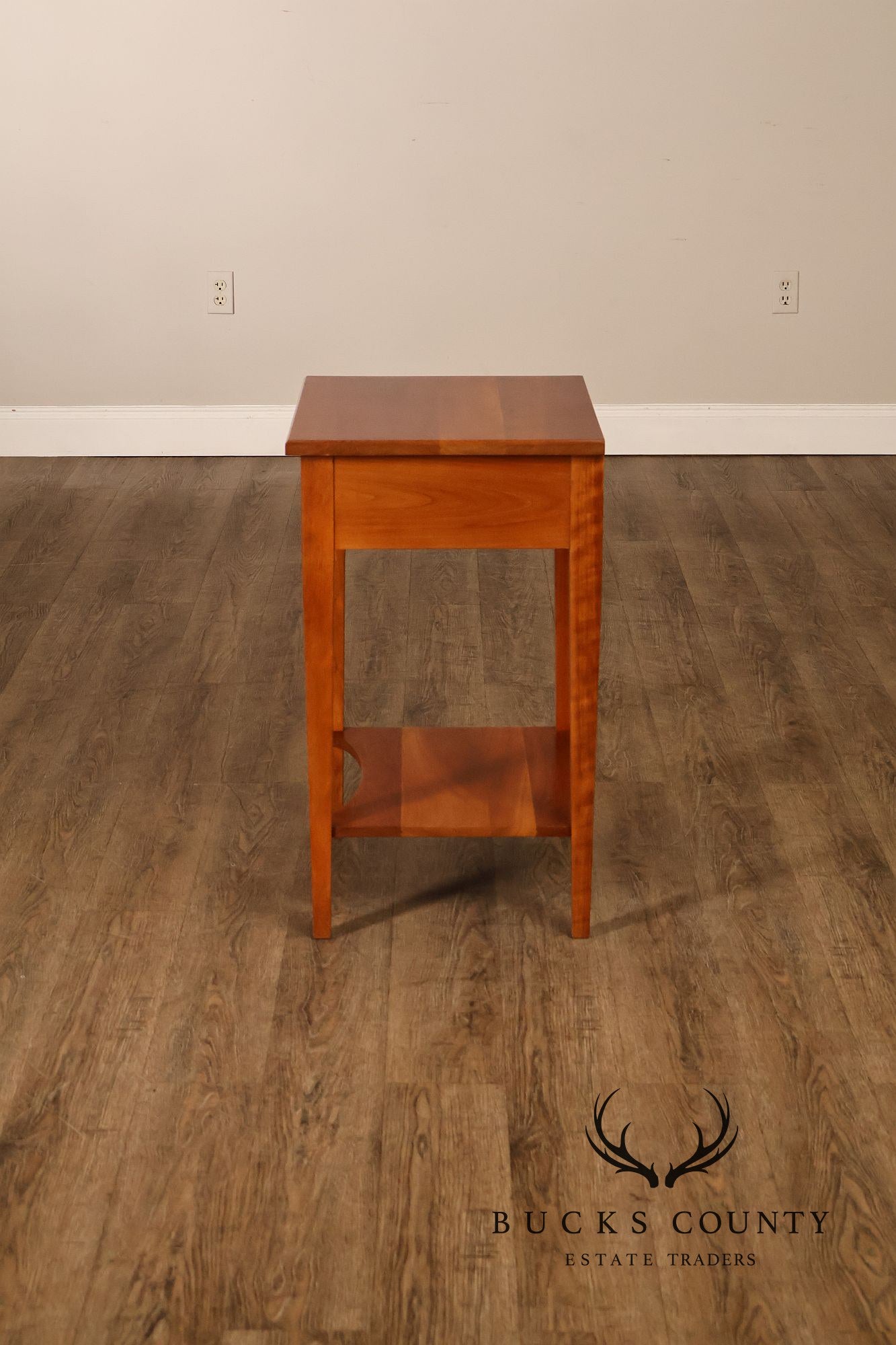 Stickley Directoire Style Cherry Pair Of End Tables
