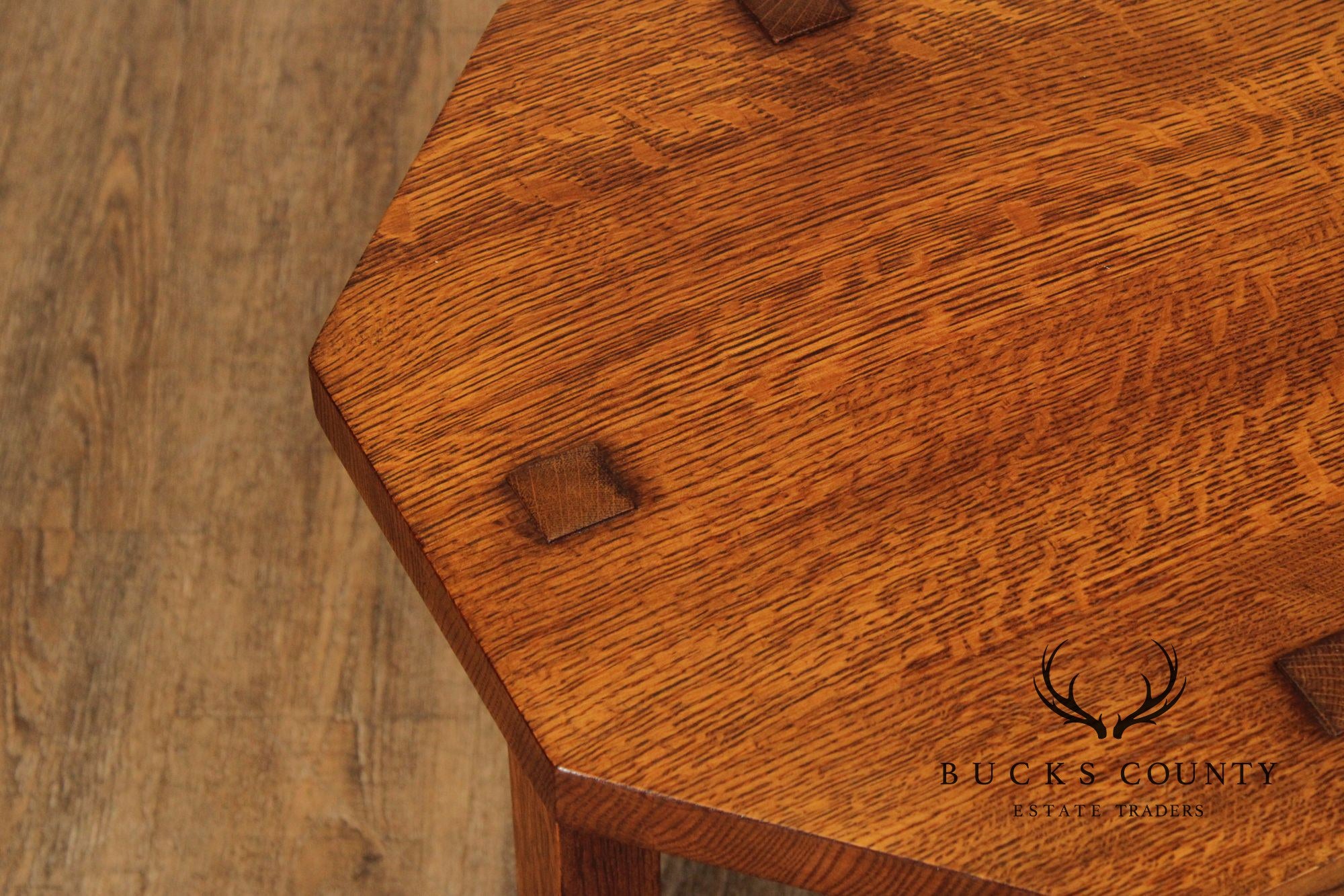 Stickley Mission Collection Oak Tabouret