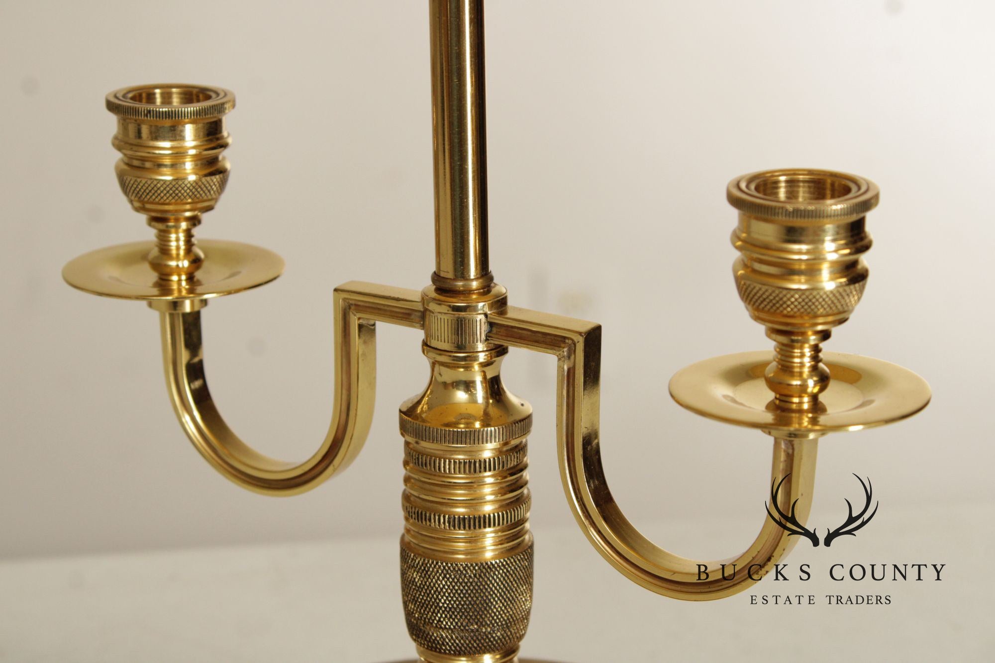 Kaiser Kuhn Brass Bouillotte Table Lamp