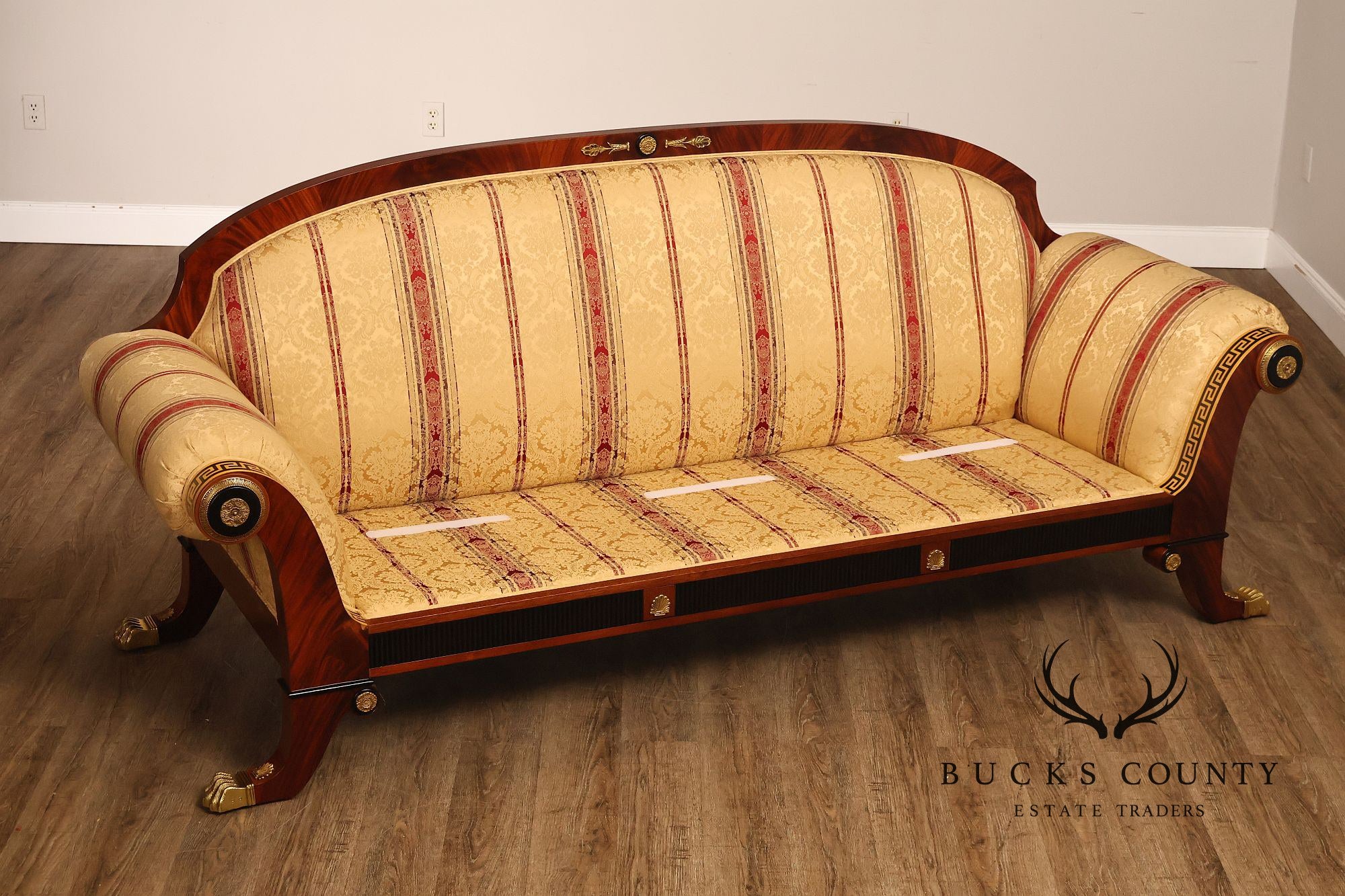 Versace Infinity Gigasso Empire Style Upholstered Sofa