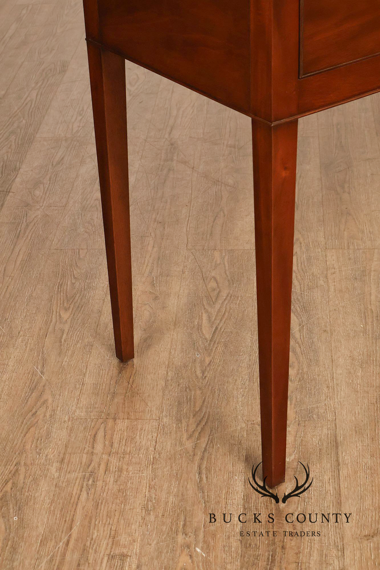 Kittinger Williamsburg Adaptation Mahogany Two Drawer Console Table