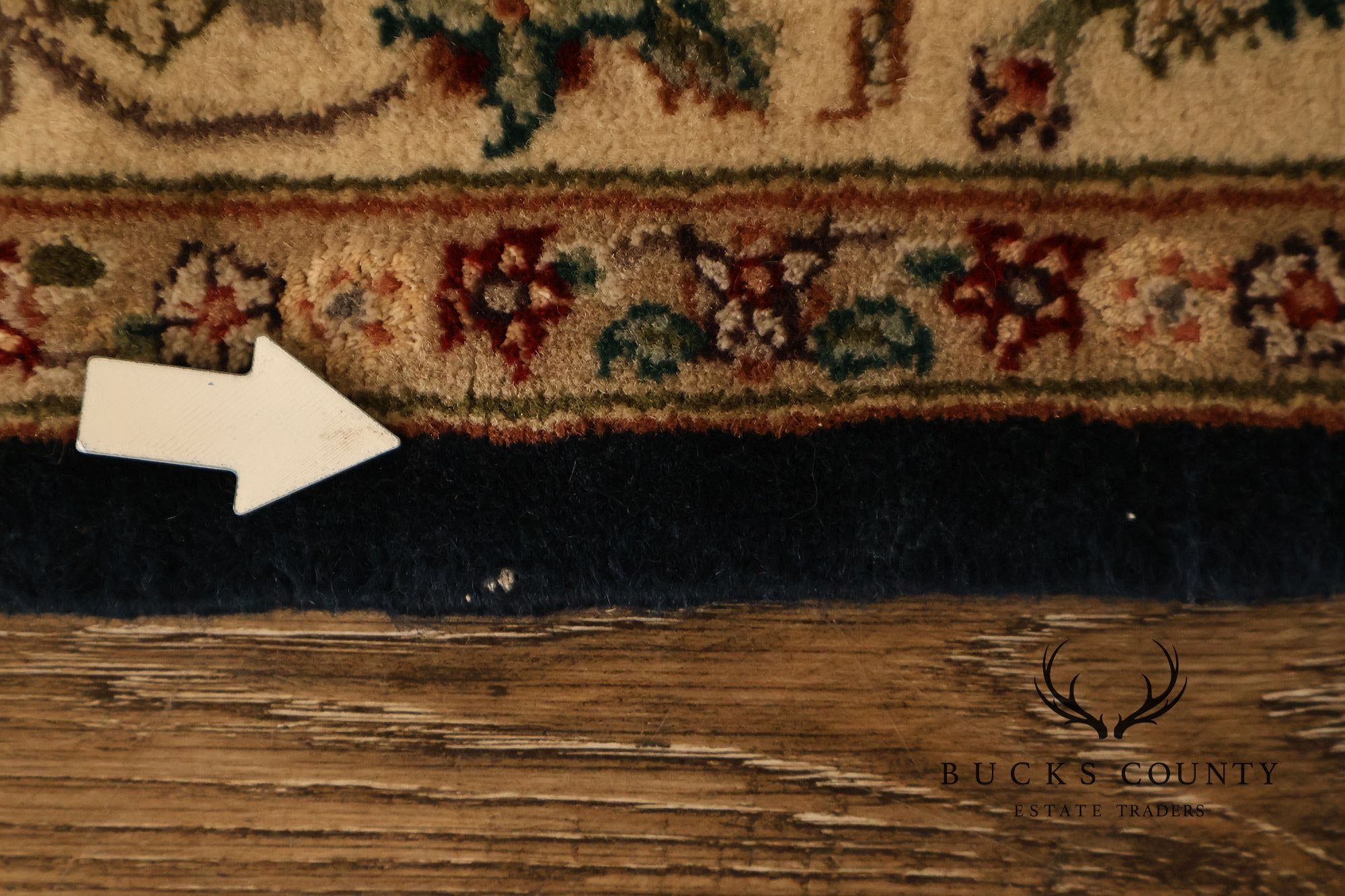 Chinese Tabriz Fish Pattern Hand Woven Wool & Silk Area Rug 4' x 6'