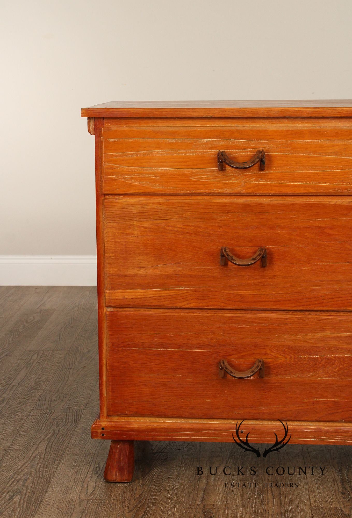 Brandt Ranch Oak Vintage Double Dresser