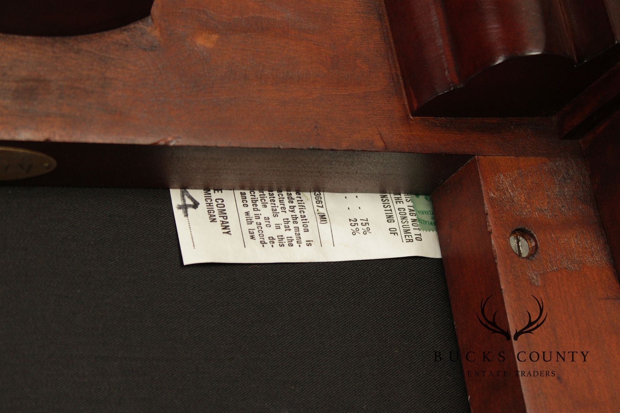 Kindel Winterthur Collection Set Of Six Carved Dining Chairs