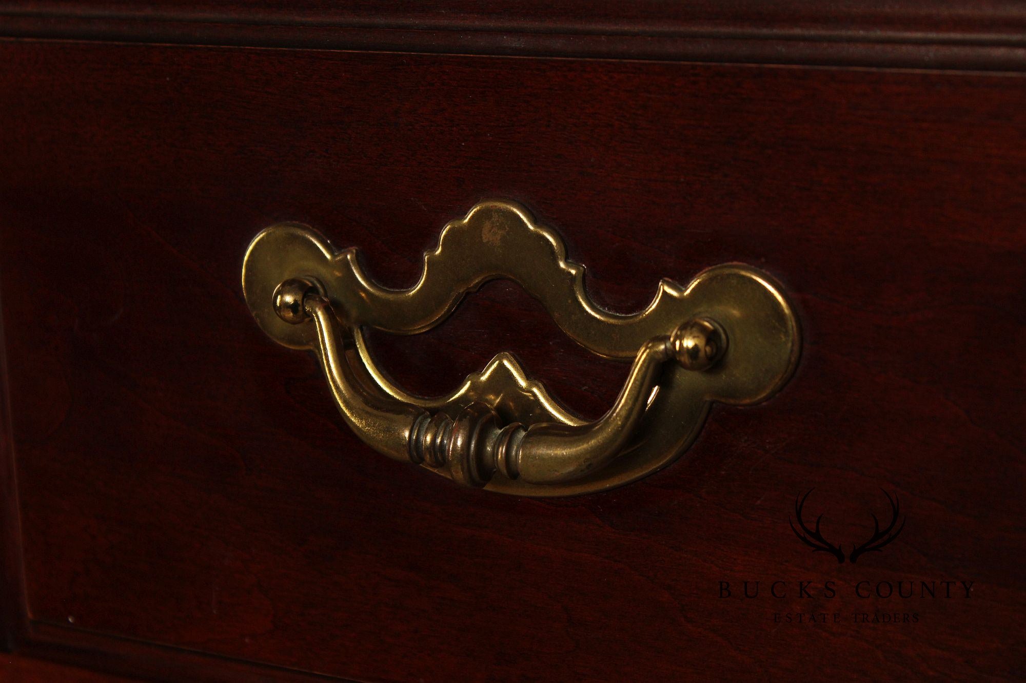 Thomasville Chippendale Style Cherry Tall Chest