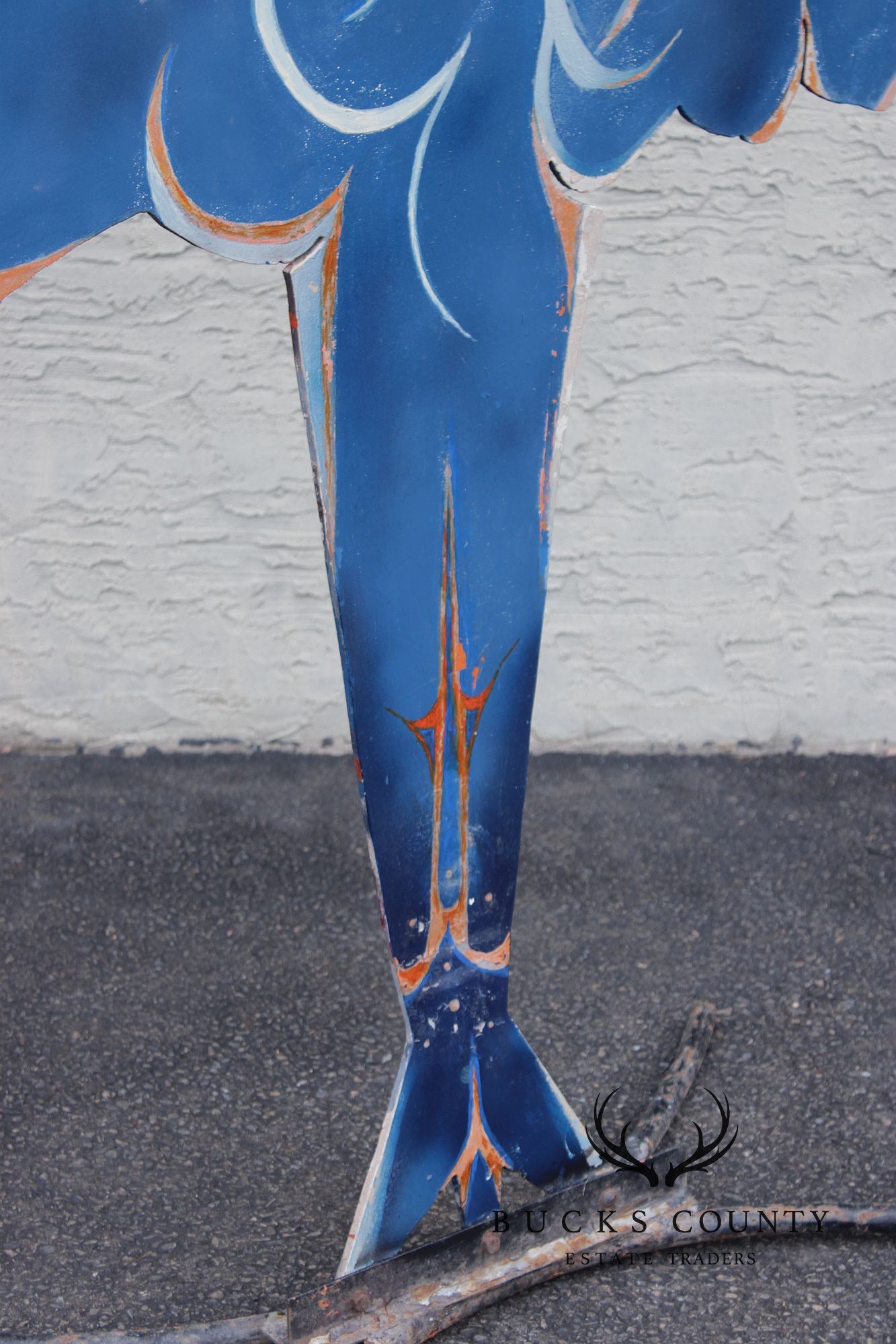 Raymond Rocklin Painted Metal Abstract Sculpture