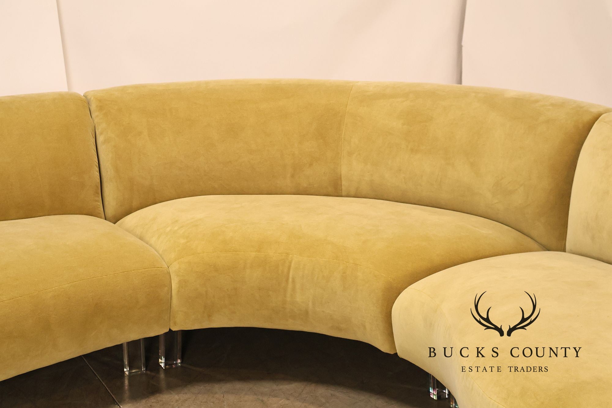 Vladimir Kagan Sculptural Curved Sectional Sofa