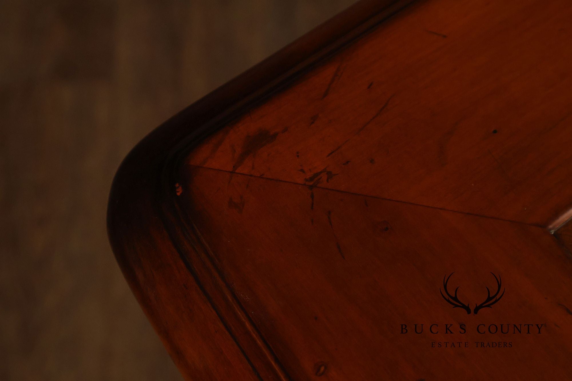 Sligh Traditional Style Leather Top Executive Desk