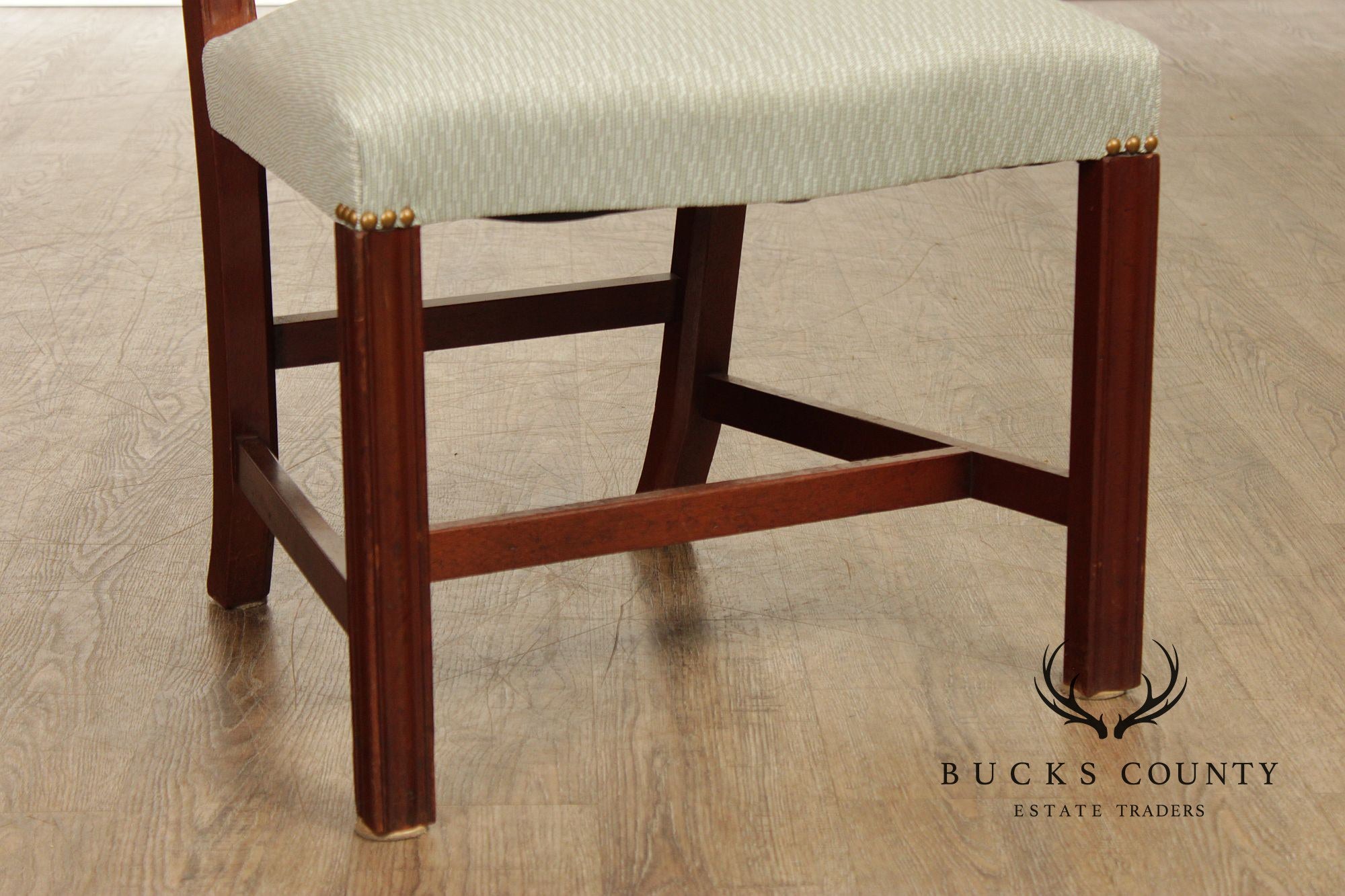 Chippendale Style Set of Six Mahogany Dining Chairs