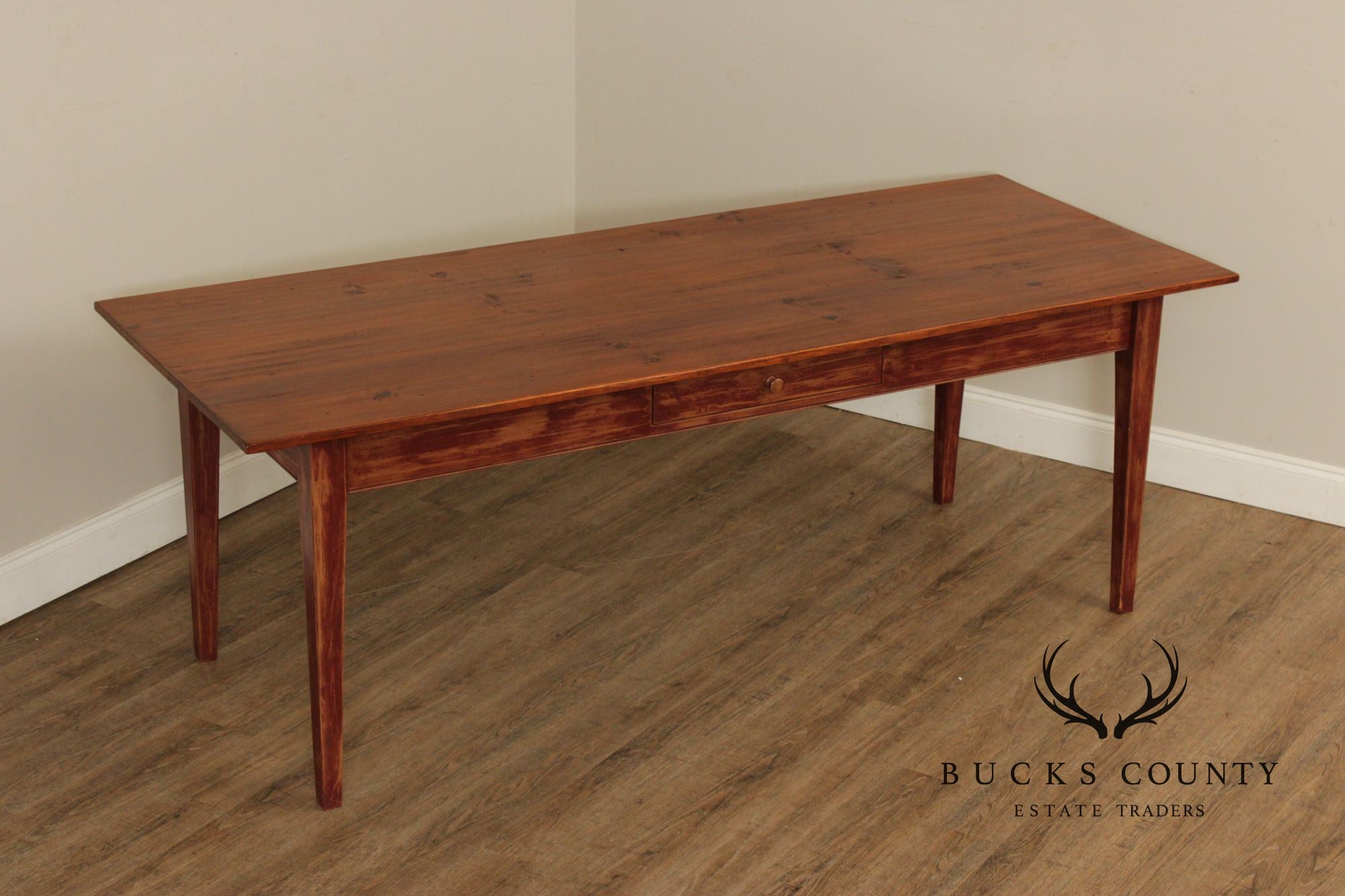 Farmhouse Painted Pine Dining Table