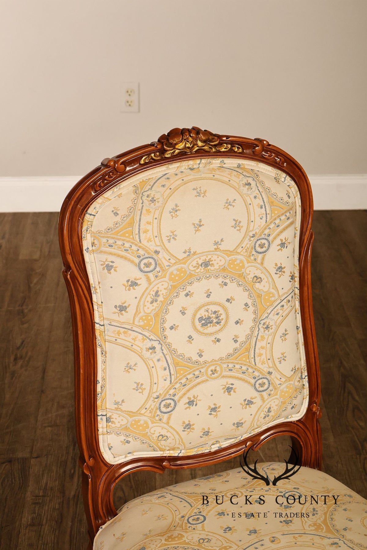 French Louis XV Style Set of Six Dining Chairs