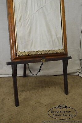 Antique Early 19th Century Louis XV Easel Floor Mirror