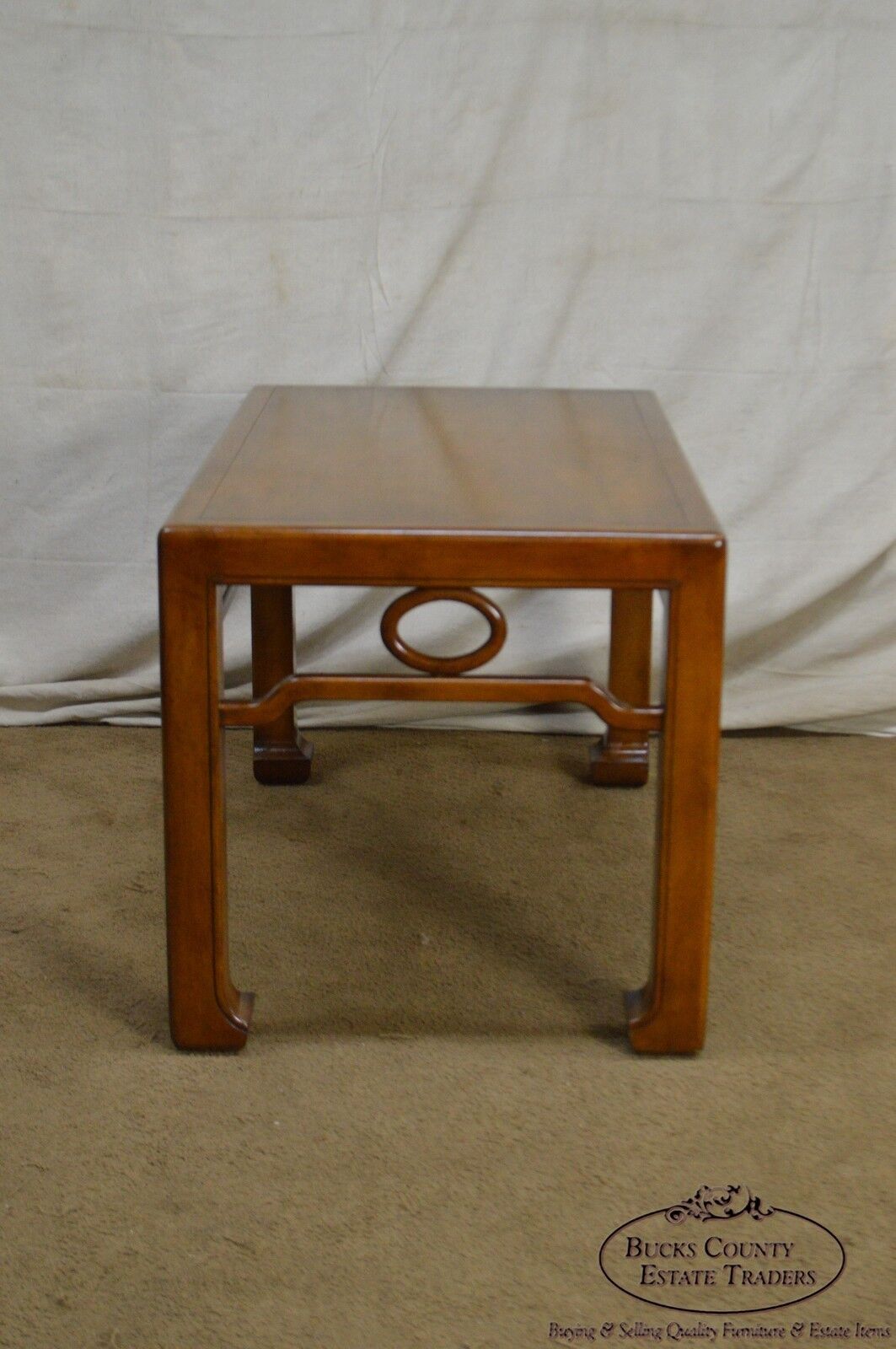 Mid-Century Modern James Mont Style Asian Influenced Side Table