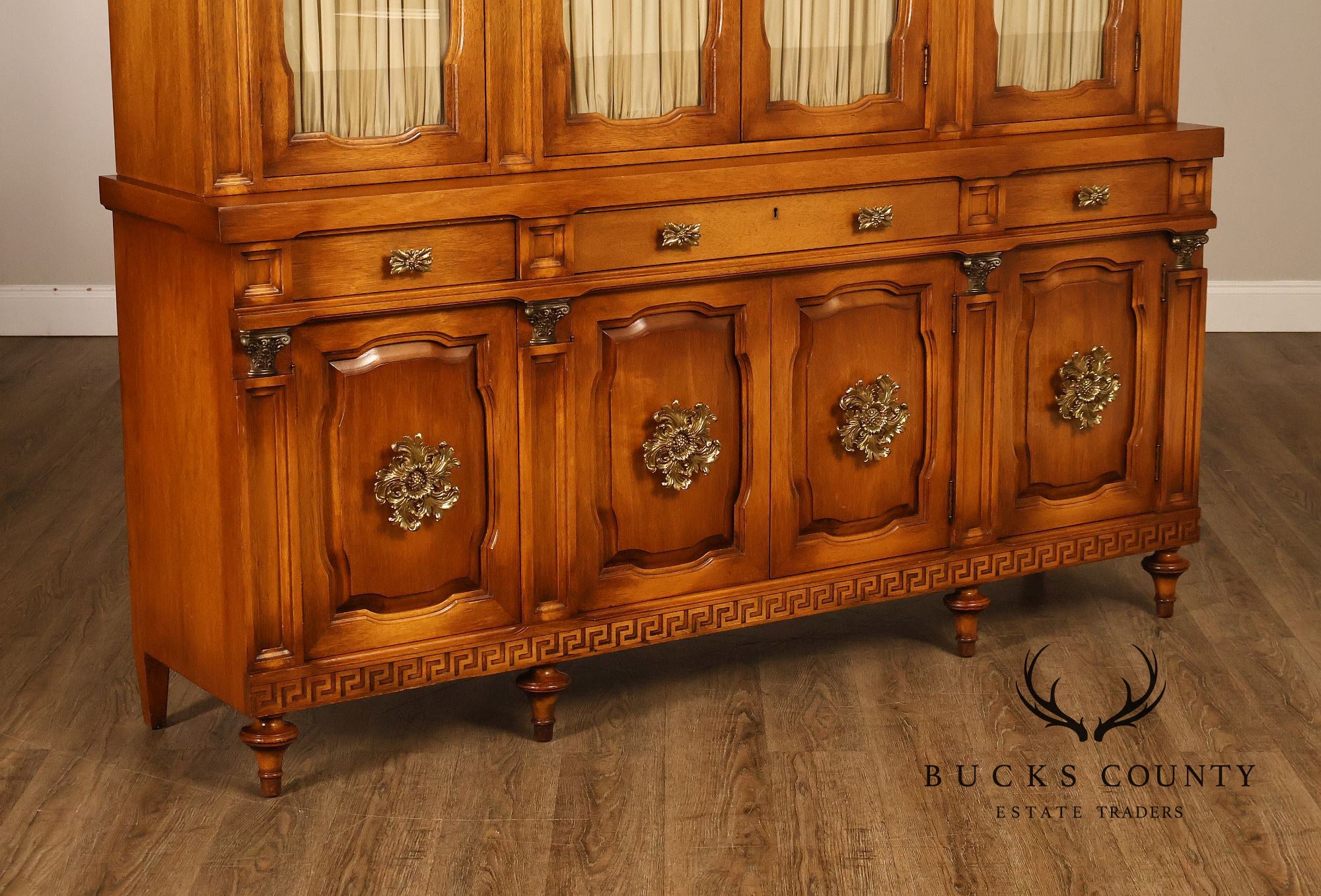 Daniel Jones Inc. Custom Regency Style Bookcase or China Cabinet