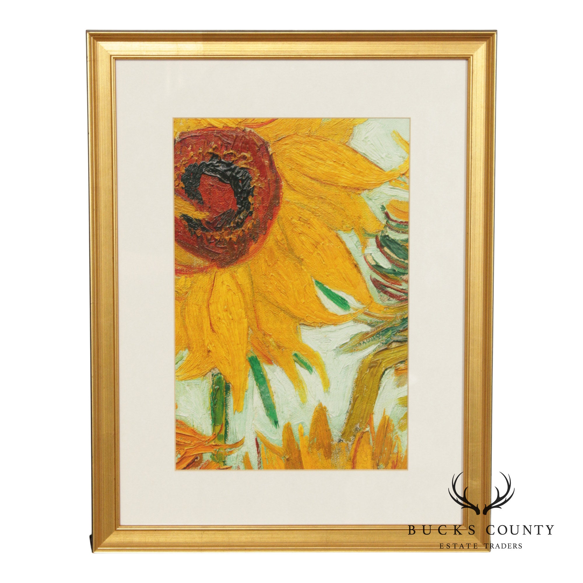 Vincent Van Gogh Framed Print, 'Sunflowers'