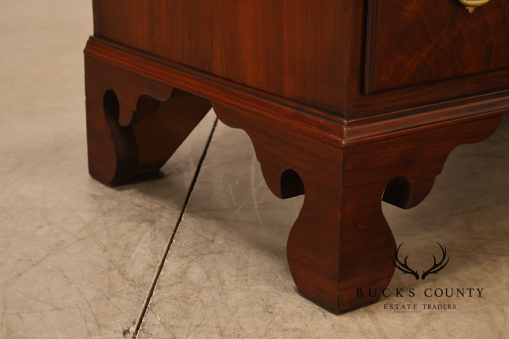 Chippendale Style Walnut Highboy Chest Of Drawers