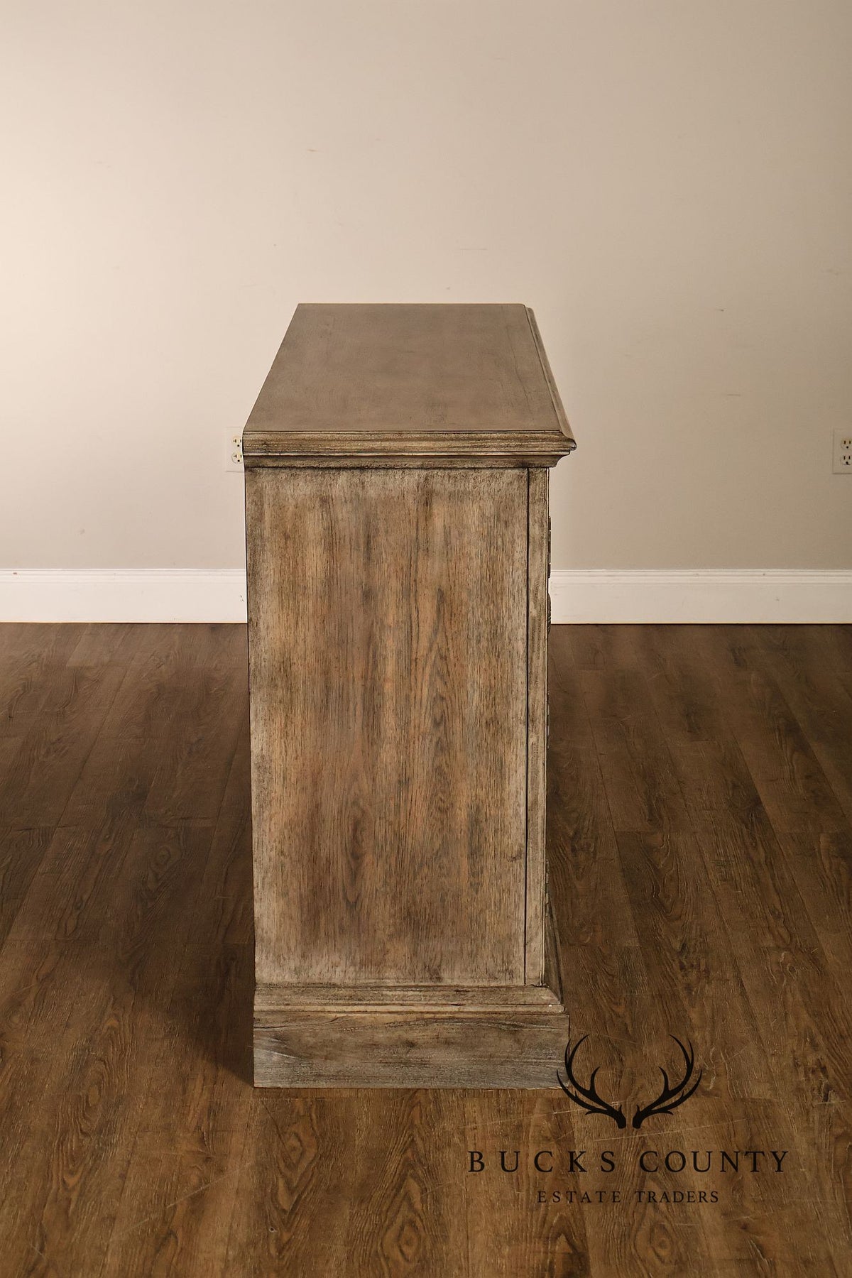Hooker Furniture Carved Two Door Console Cabinet