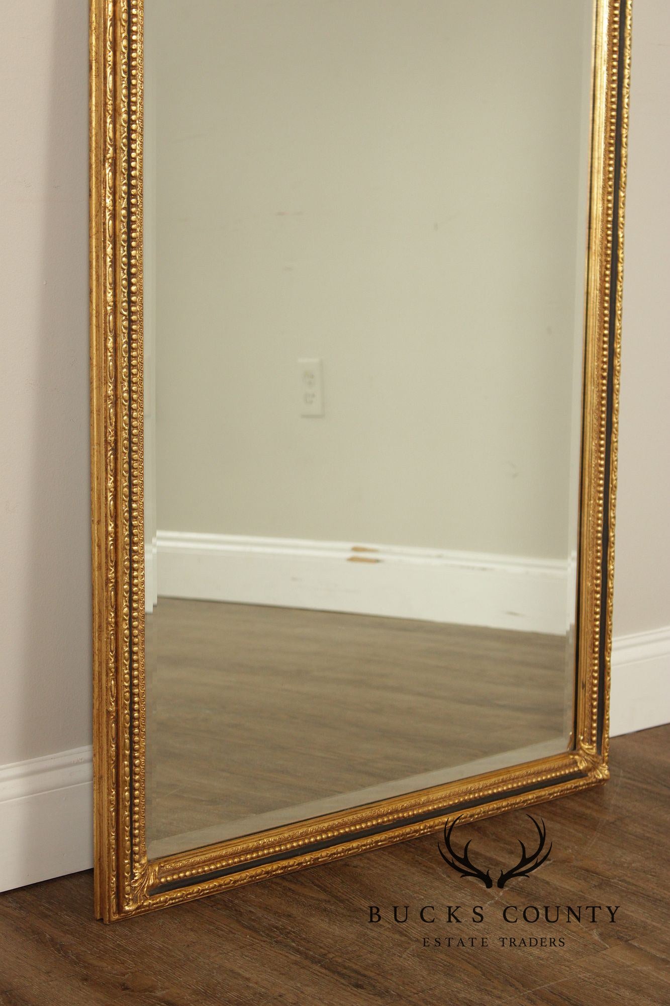 Friedman Brothers 'Malabar' Partial Gilt Frame Wall Mirror