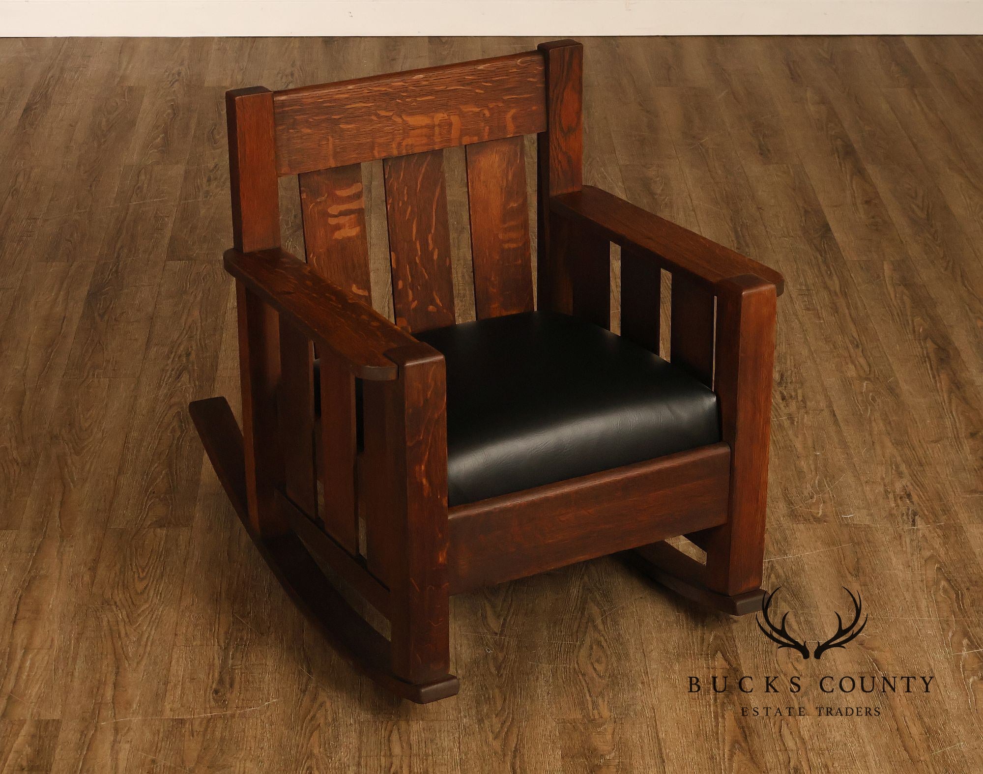 Langslow, Fowler Co. Antique Mission Oak Rocker