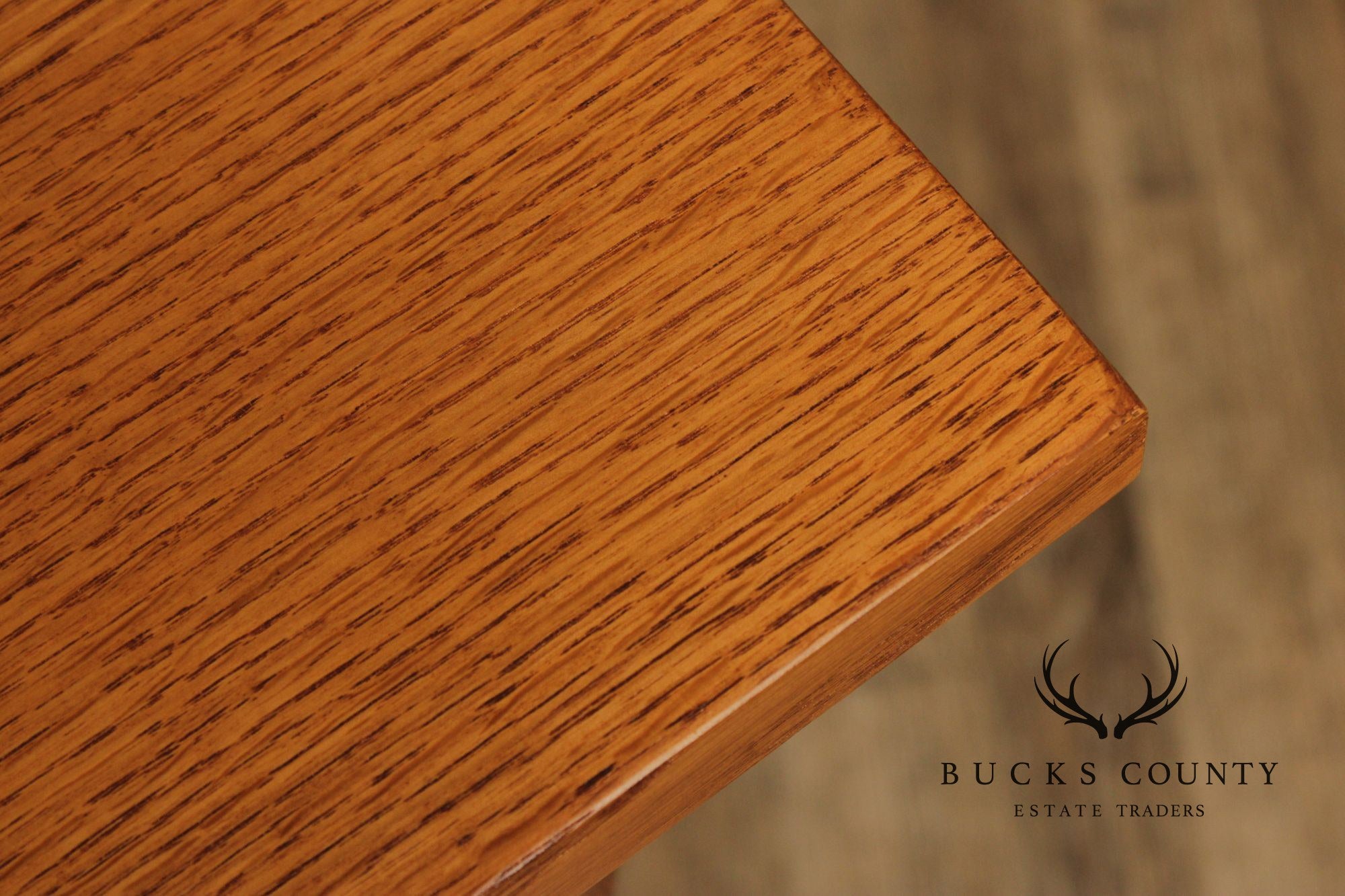 Stickley Mission Collection Oak Executive Desk