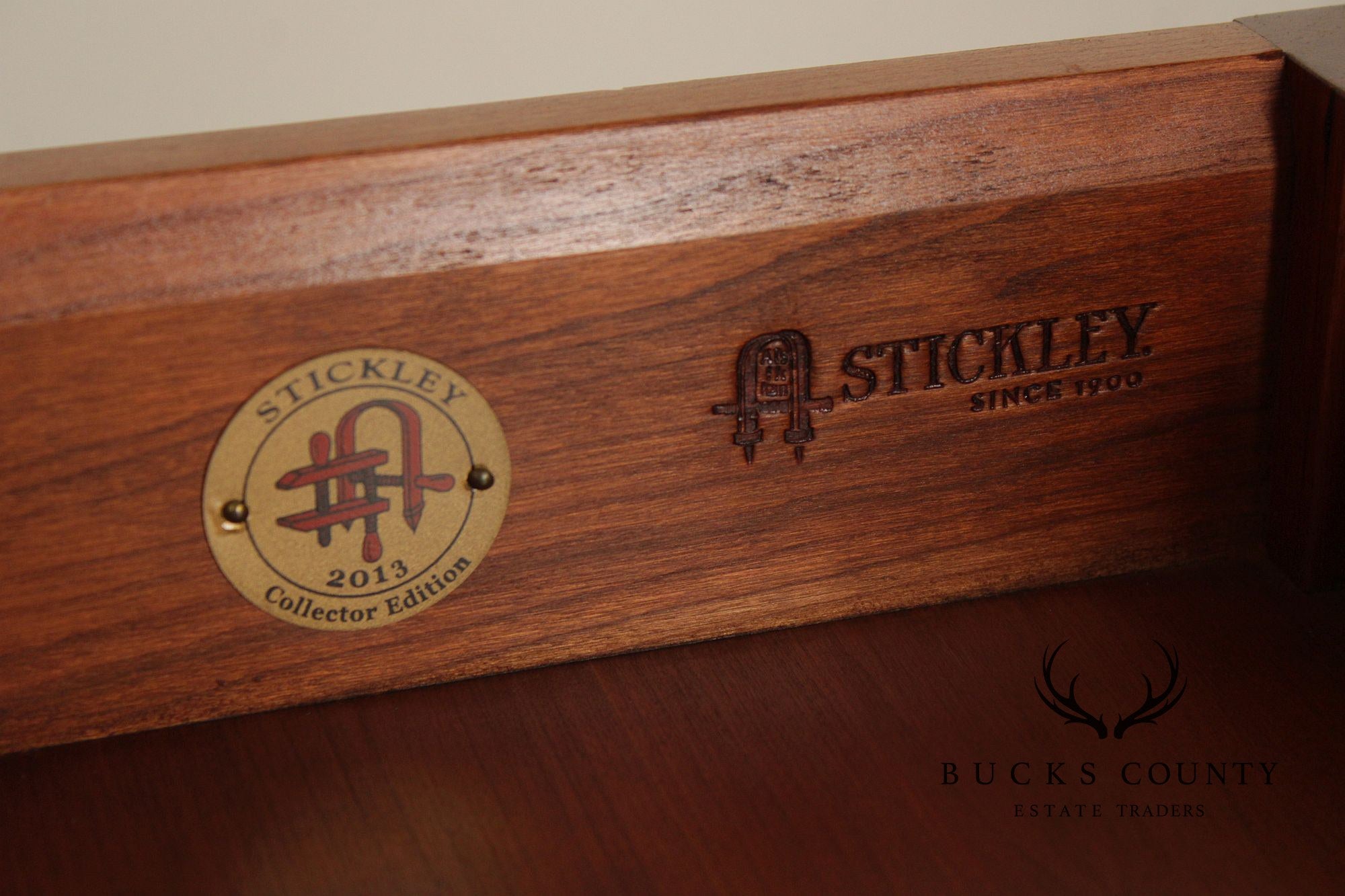 Stickley Mission Collection Cherry Wine Rack With Removable Serving Tray