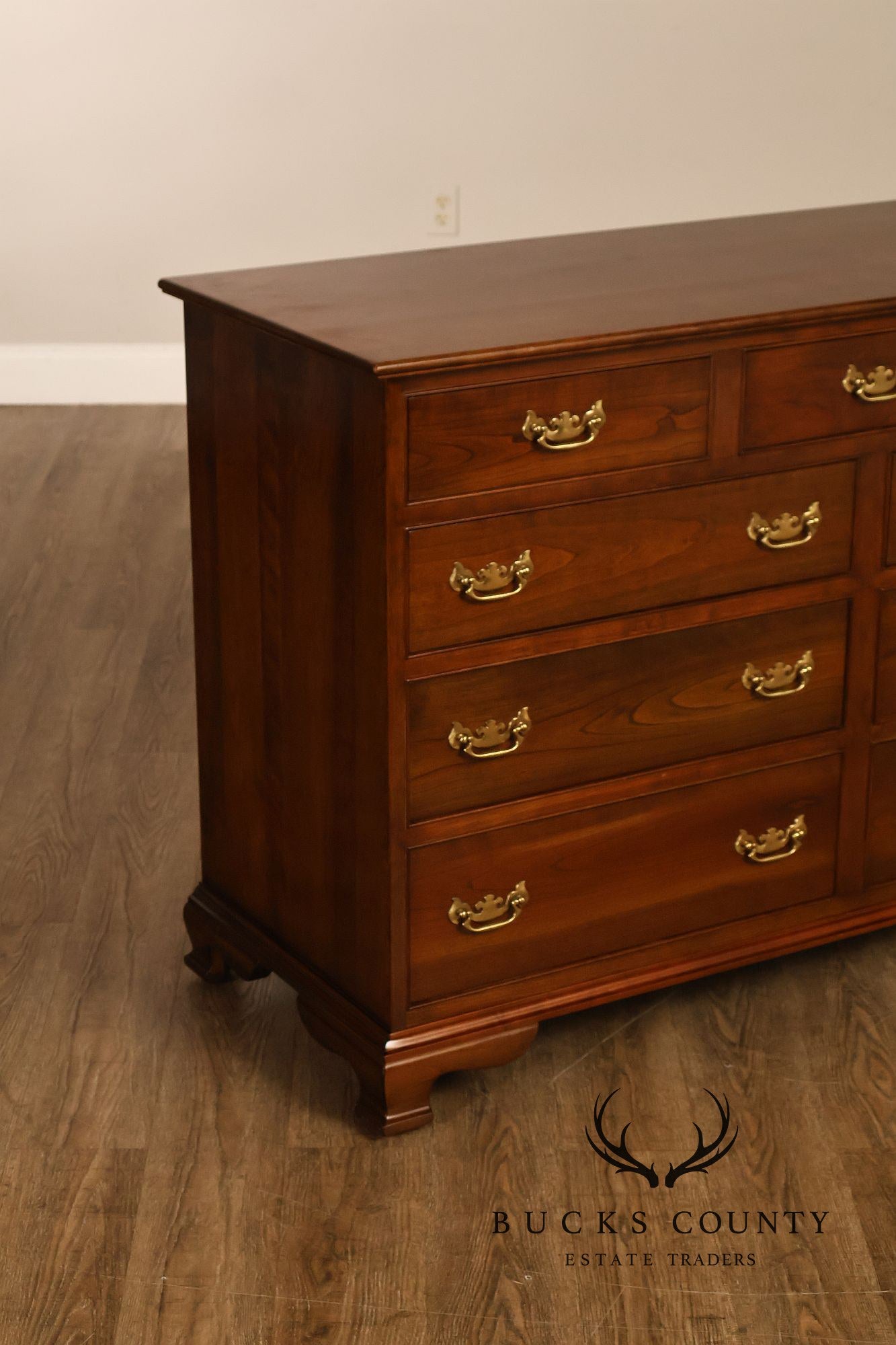 Stickley Traditional Style Cherry Double Dresser